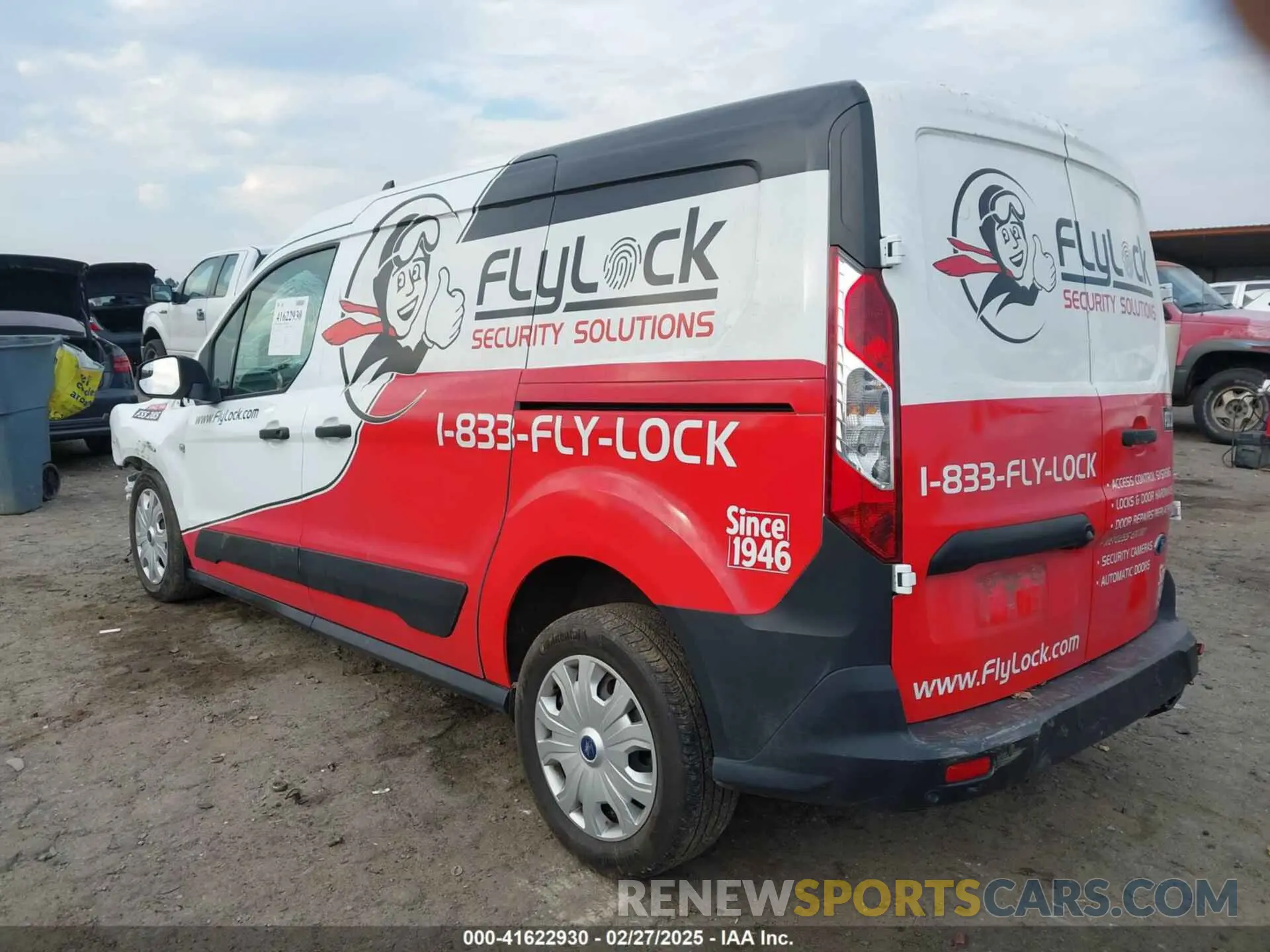 3 Photograph of a damaged car NM0LS7S71N1527716 FORD TRANSIT CONNECT 2022