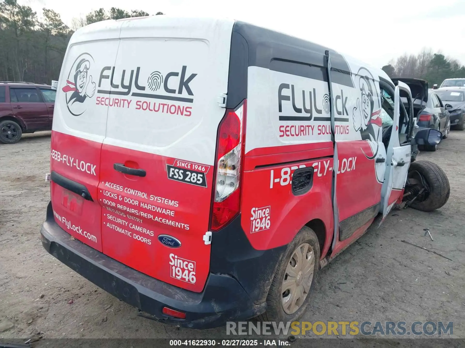 4 Photograph of a damaged car NM0LS7S71N1527716 FORD TRANSIT CONNECT 2022