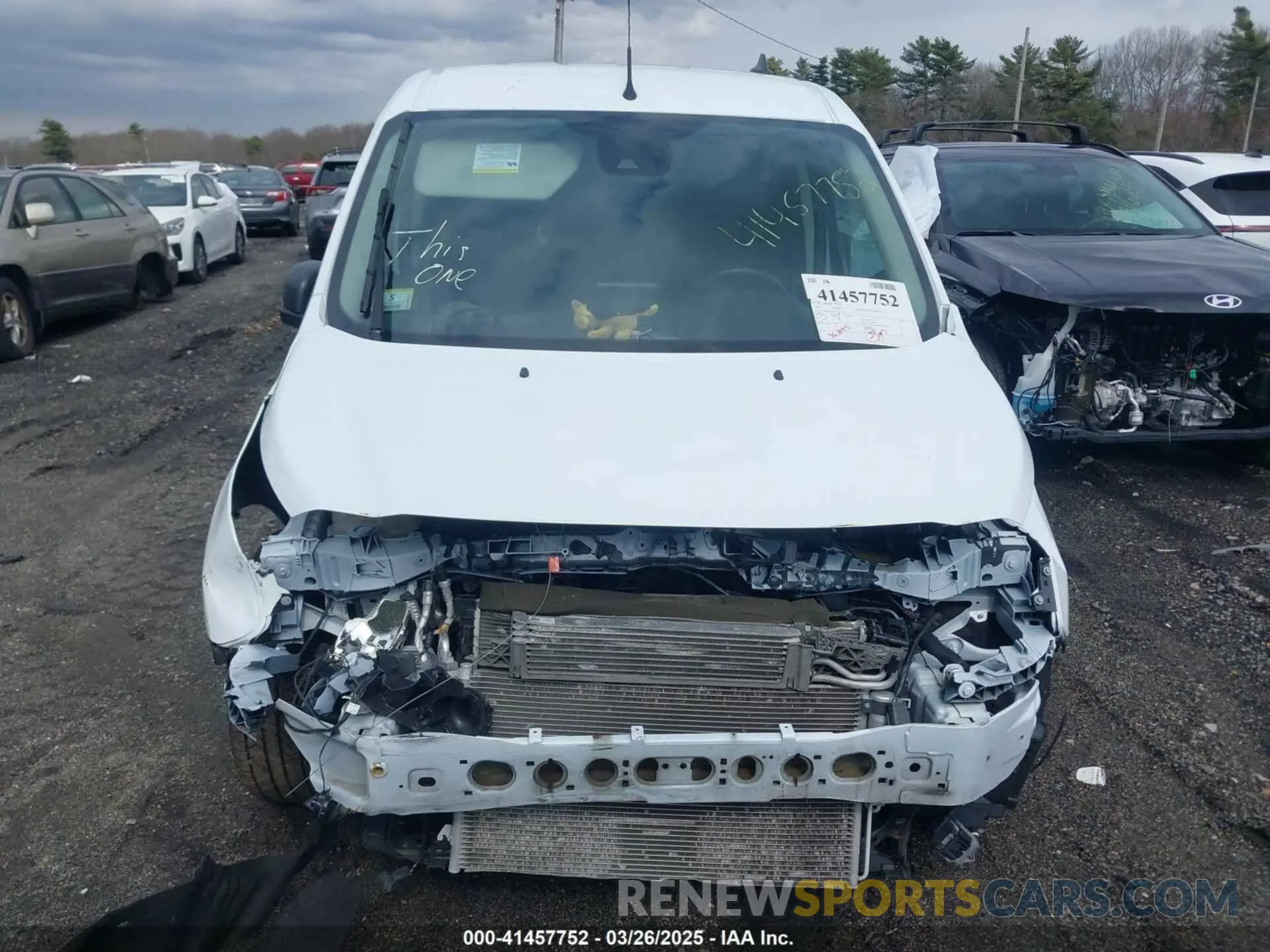12 Photograph of a damaged car NM0LS7S78N1517636 FORD TRANSIT CONNECT 2022