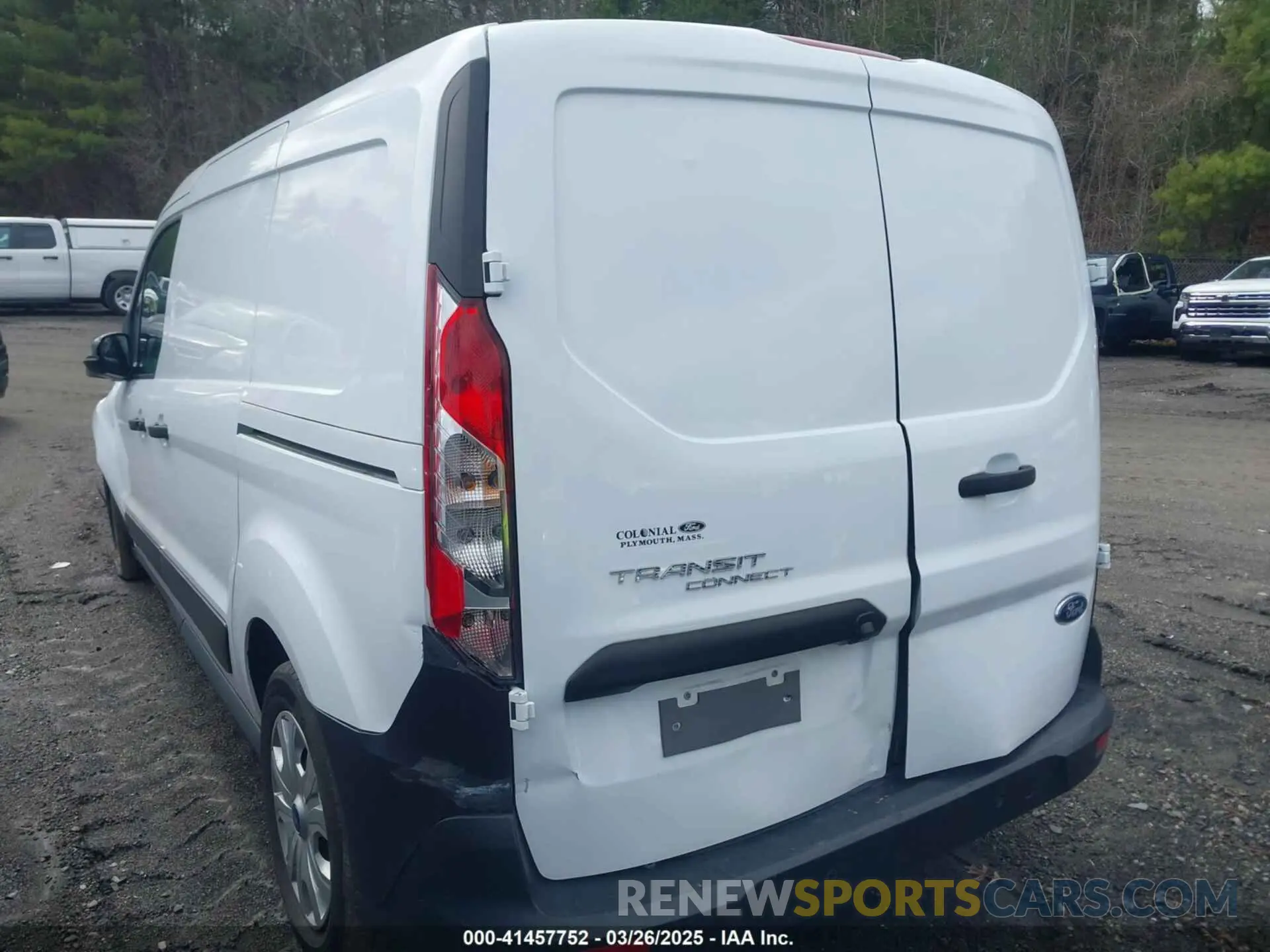 3 Photograph of a damaged car NM0LS7S78N1517636 FORD TRANSIT CONNECT 2022