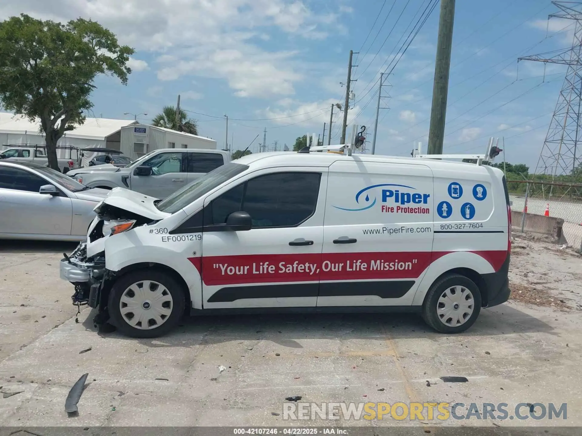 14 Photograph of a damaged car NM0LS7S7XN1518206 FORD TRANSIT CONNECT 2022