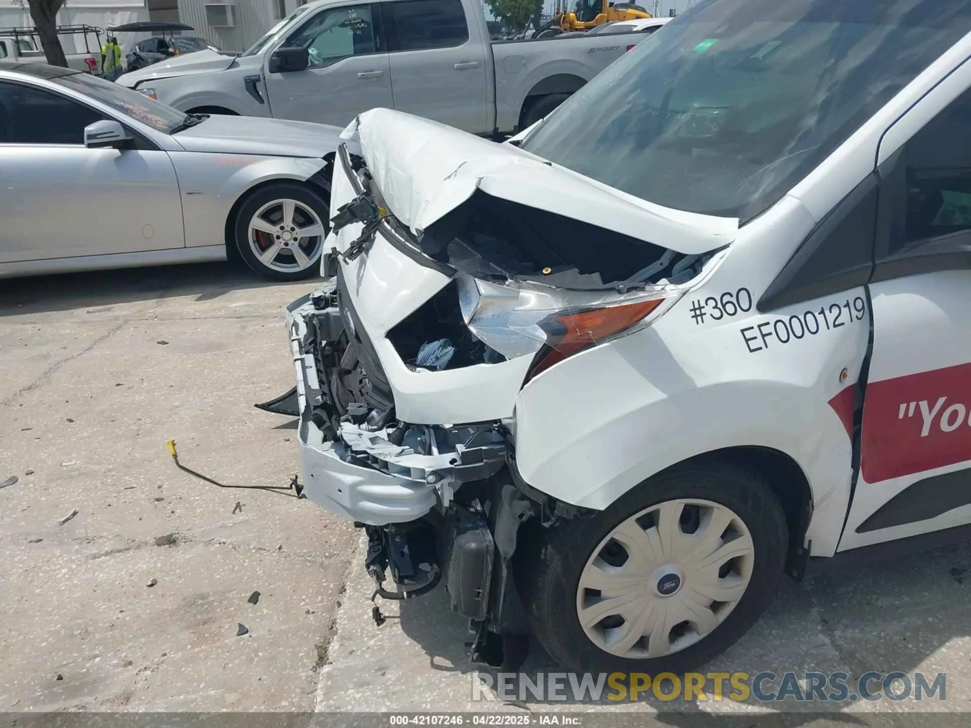 17 Photograph of a damaged car NM0LS7S7XN1518206 FORD TRANSIT CONNECT 2022
