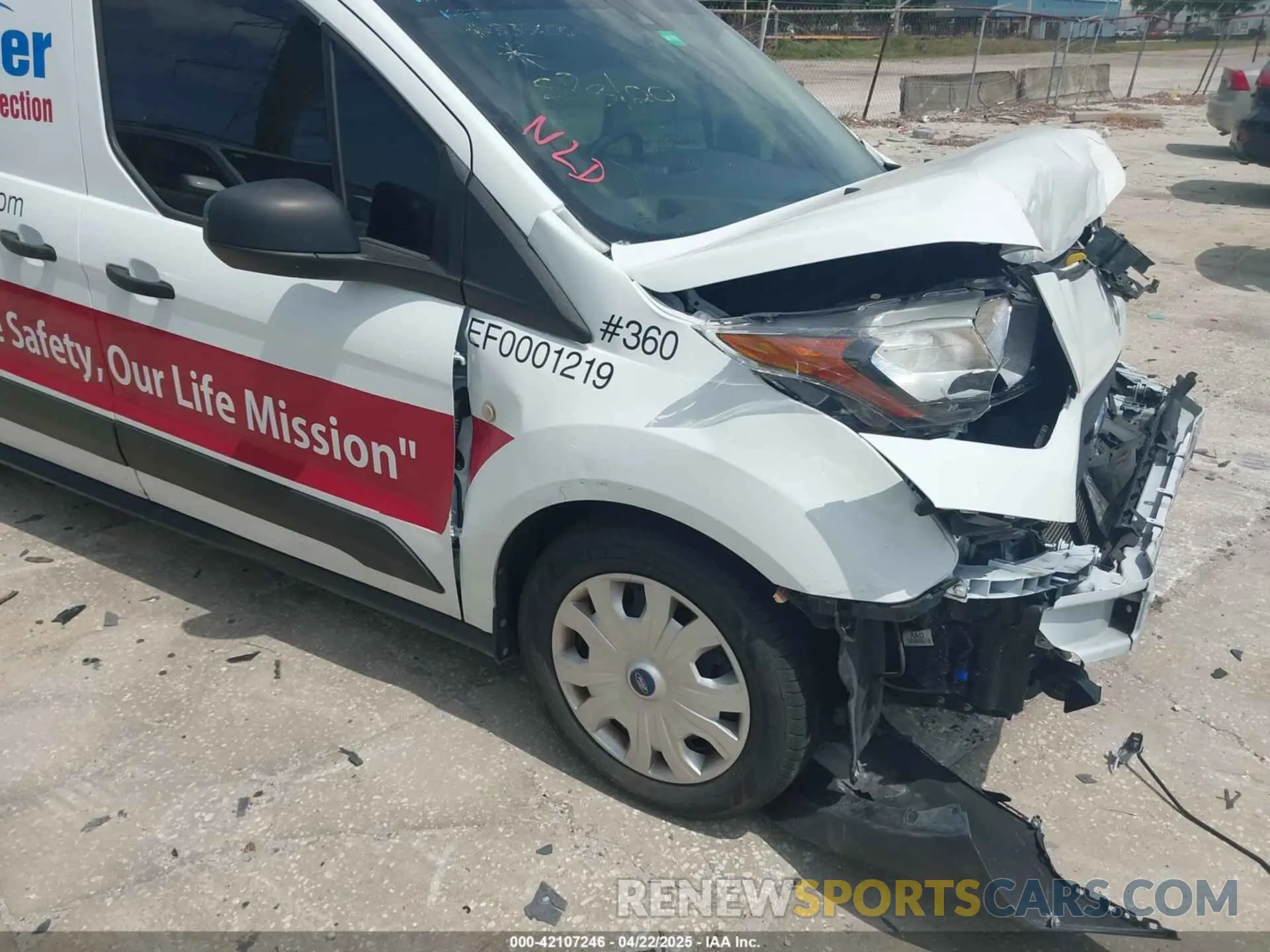 18 Photograph of a damaged car NM0LS7S7XN1518206 FORD TRANSIT CONNECT 2022