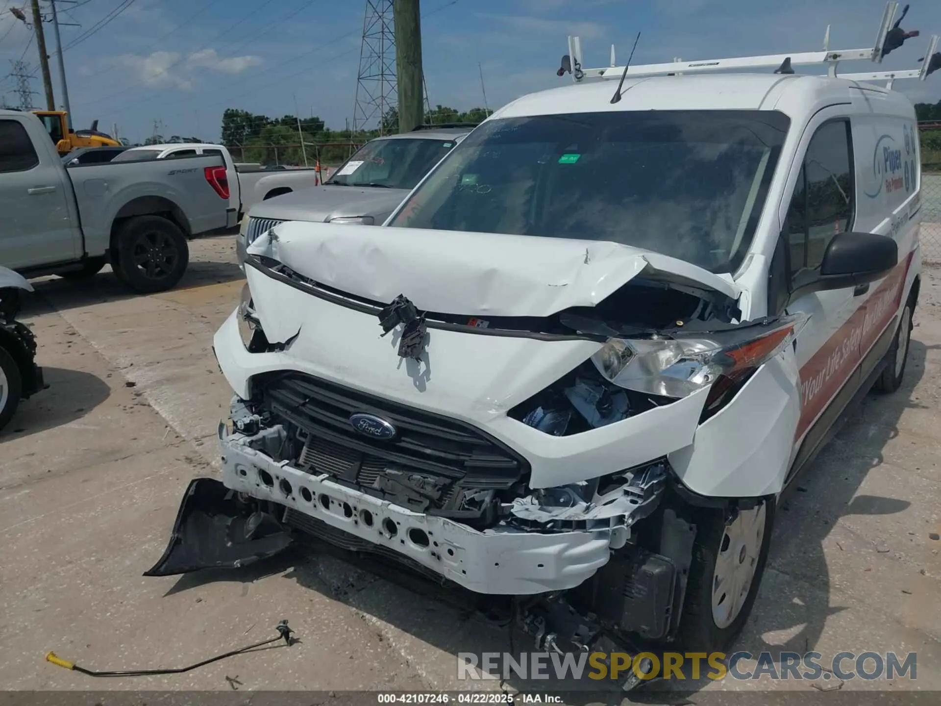 6 Photograph of a damaged car NM0LS7S7XN1518206 FORD TRANSIT CONNECT 2022
