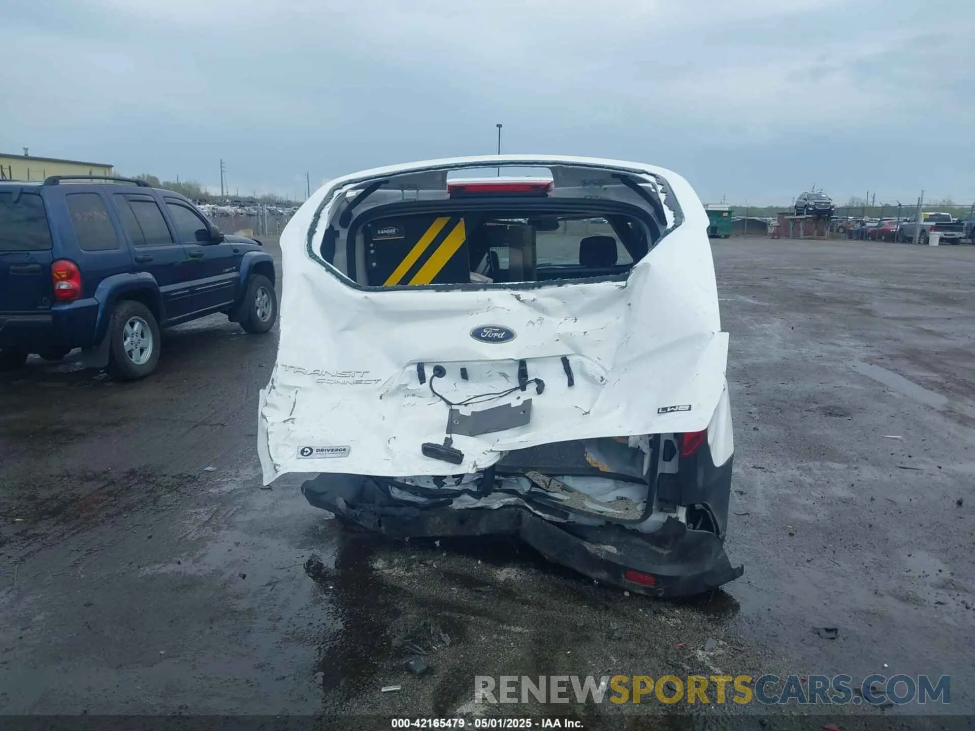 16 Photograph of a damaged car NM0GE9E26P1554157 FORD TRANSIT CONNECT 2023