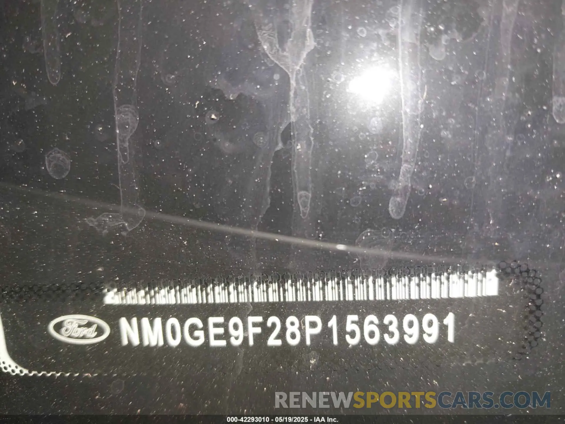18 Photograph of a damaged car NM0GE9F28P1563991 FORD TRANSIT CONNECT 2023