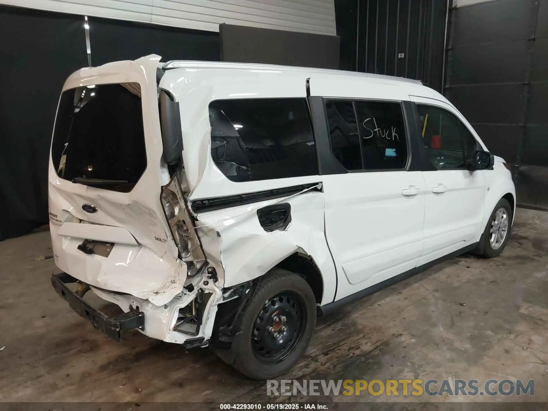 6 Photograph of a damaged car NM0GE9F28P1563991 FORD TRANSIT CONNECT 2023