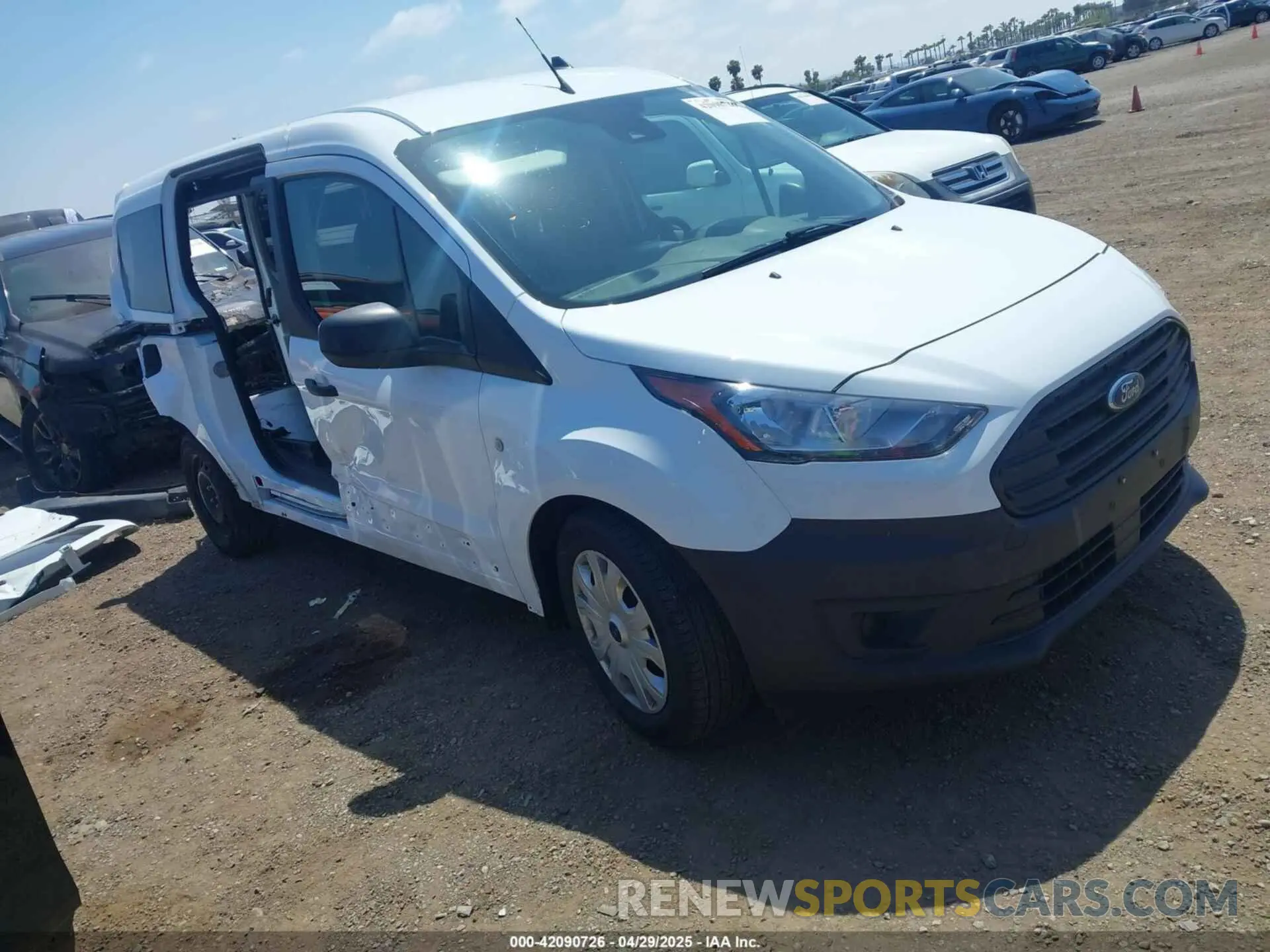 1 Photograph of a damaged car NM0GS9E21P1567942 FORD TRANSIT CONNECT 2023