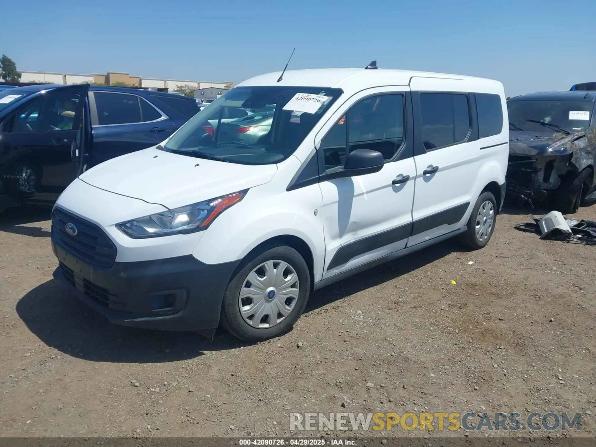 2 Photograph of a damaged car NM0GS9E21P1567942 FORD TRANSIT CONNECT 2023