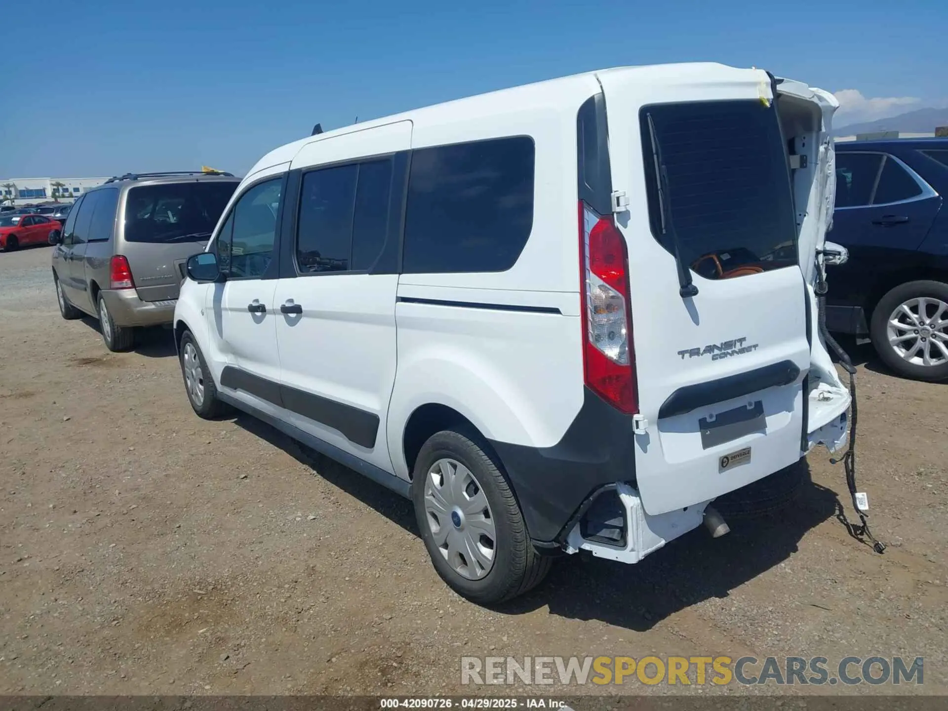 3 Photograph of a damaged car NM0GS9E21P1567942 FORD TRANSIT CONNECT 2023