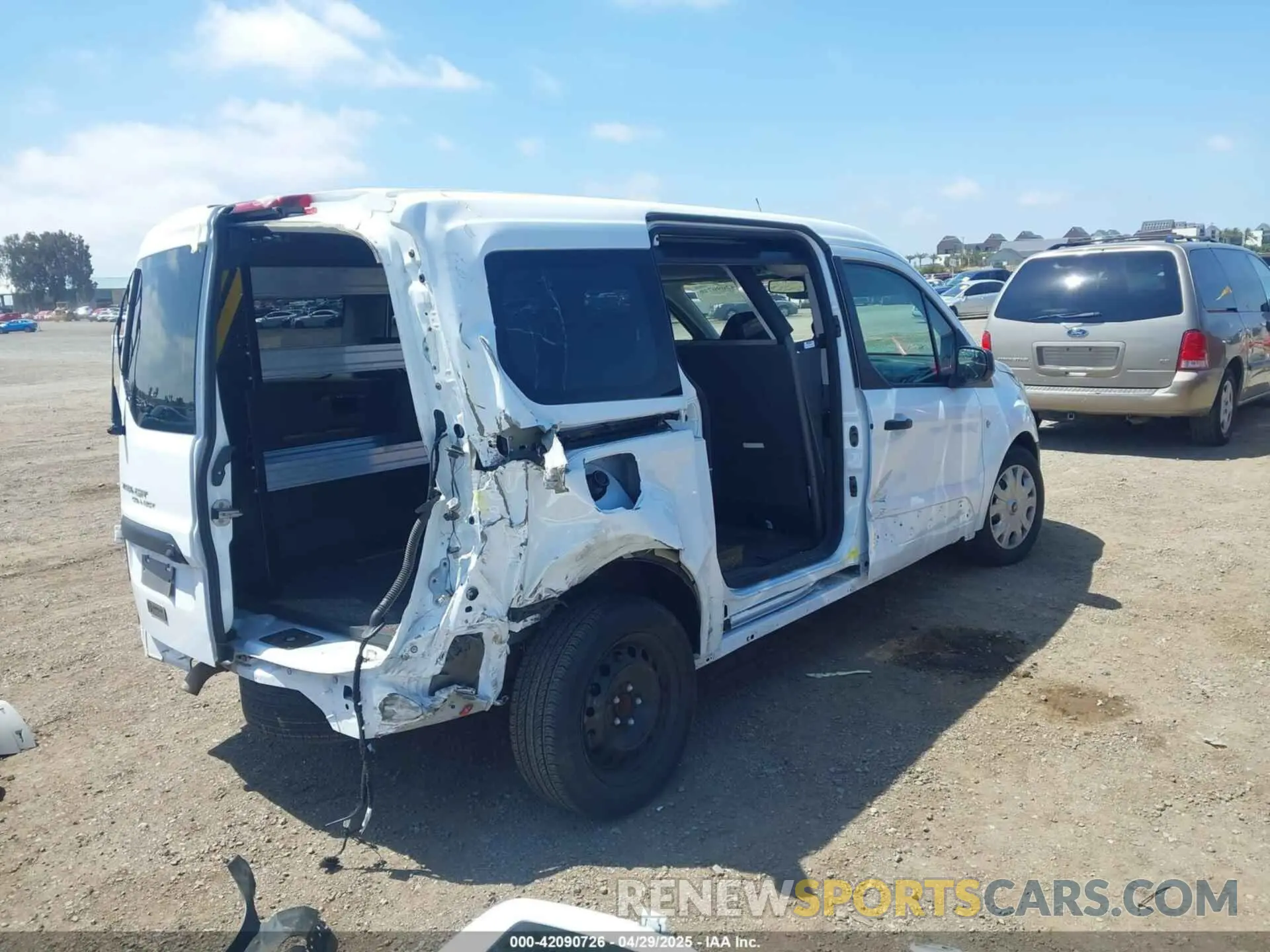 4 Photograph of a damaged car NM0GS9E21P1567942 FORD TRANSIT CONNECT 2023