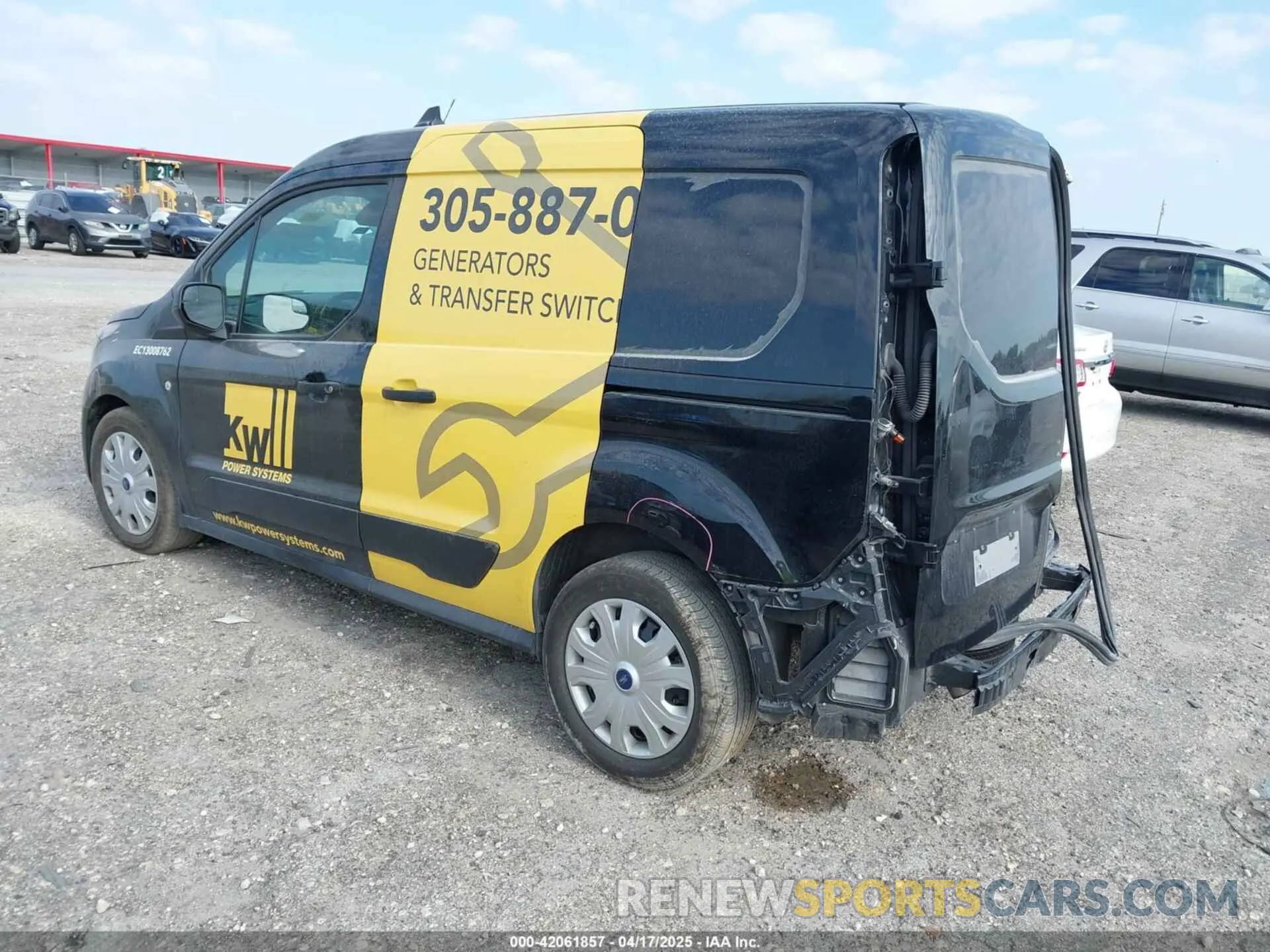 3 Photograph of a damaged car NM0LS6S20P1565259 FORD TRANSIT CONNECT 2023