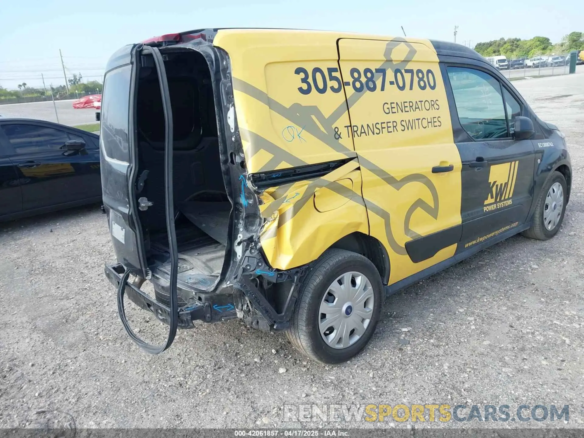 4 Photograph of a damaged car NM0LS6S20P1565259 FORD TRANSIT CONNECT 2023