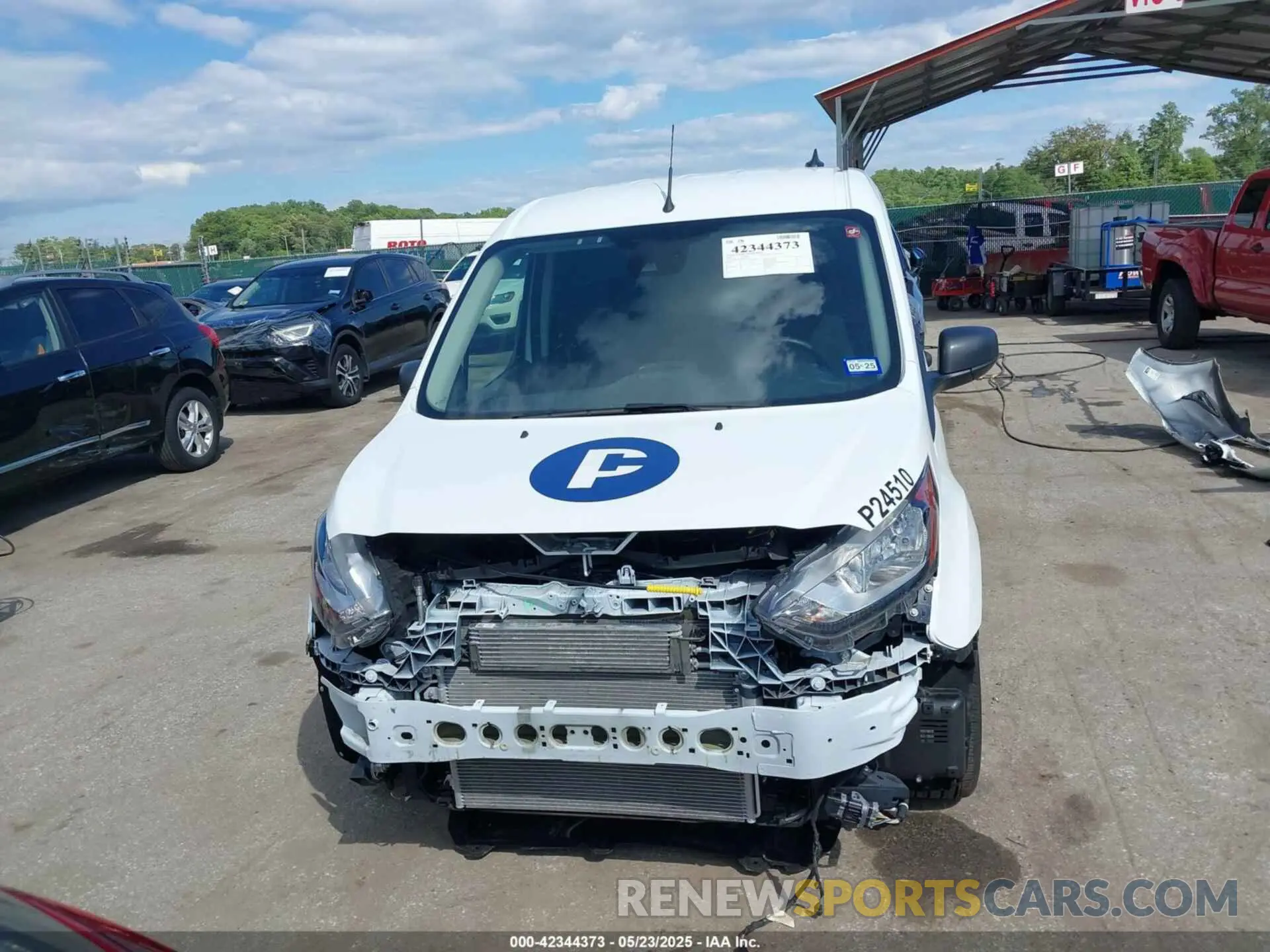 13 Photograph of a damaged car NM0LS6S26P1571681 FORD TRANSIT CONNECT 2023