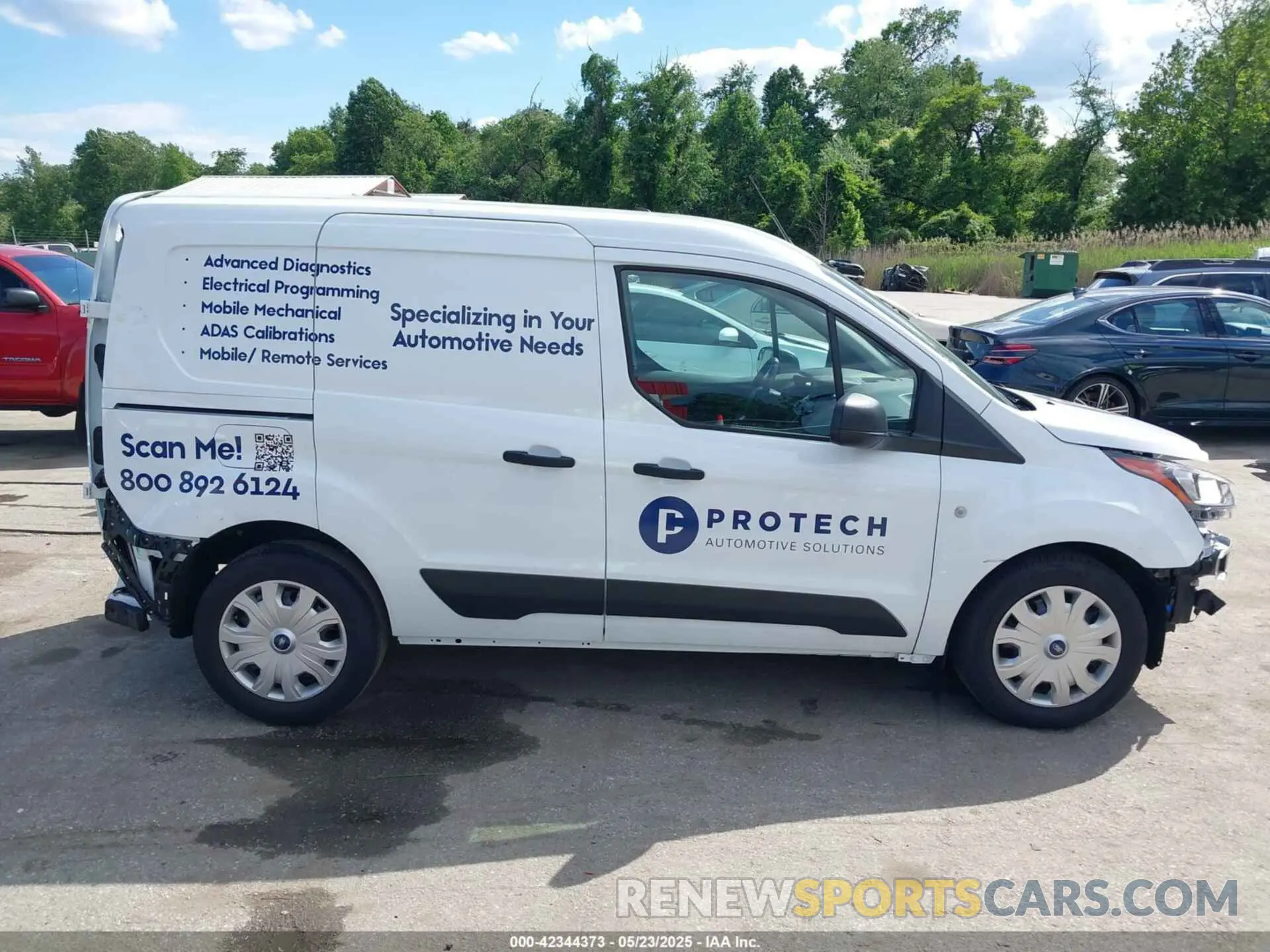 14 Photograph of a damaged car NM0LS6S26P1571681 FORD TRANSIT CONNECT 2023
