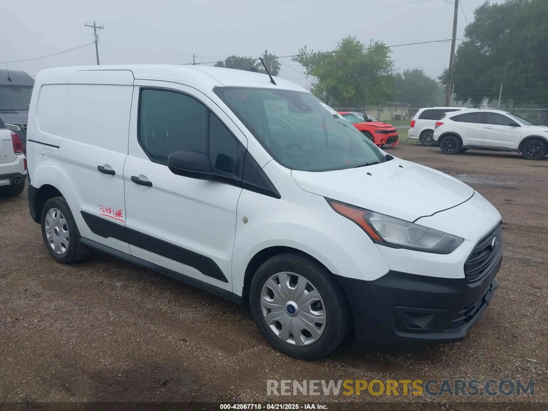 1 Photograph of a damaged car NM0LS6S27P1555571 FORD TRANSIT CONNECT 2023
