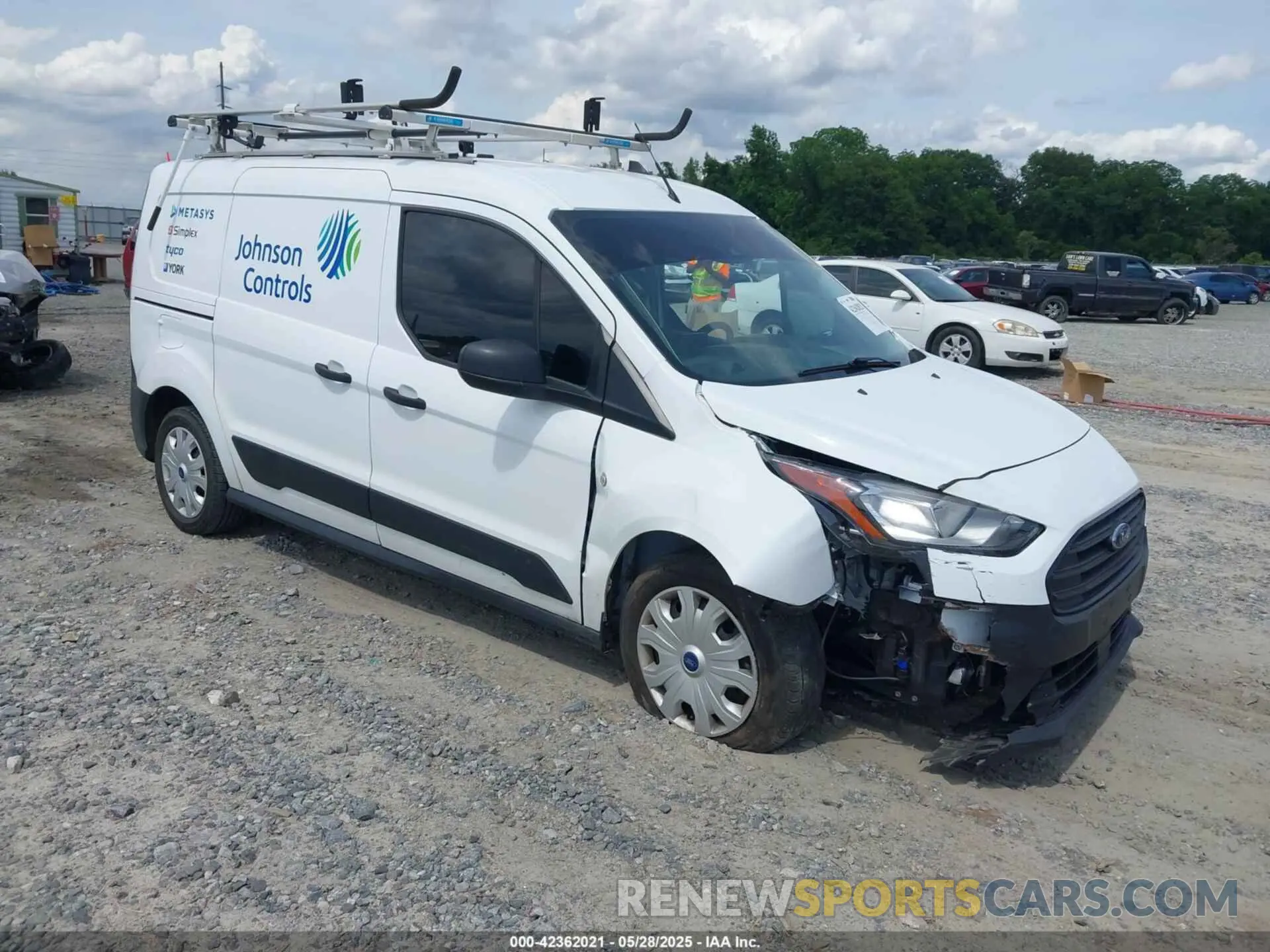 1 Photograph of a damaged car NM0LS7S21P1550288 FORD TRANSIT CONNECT 2023
