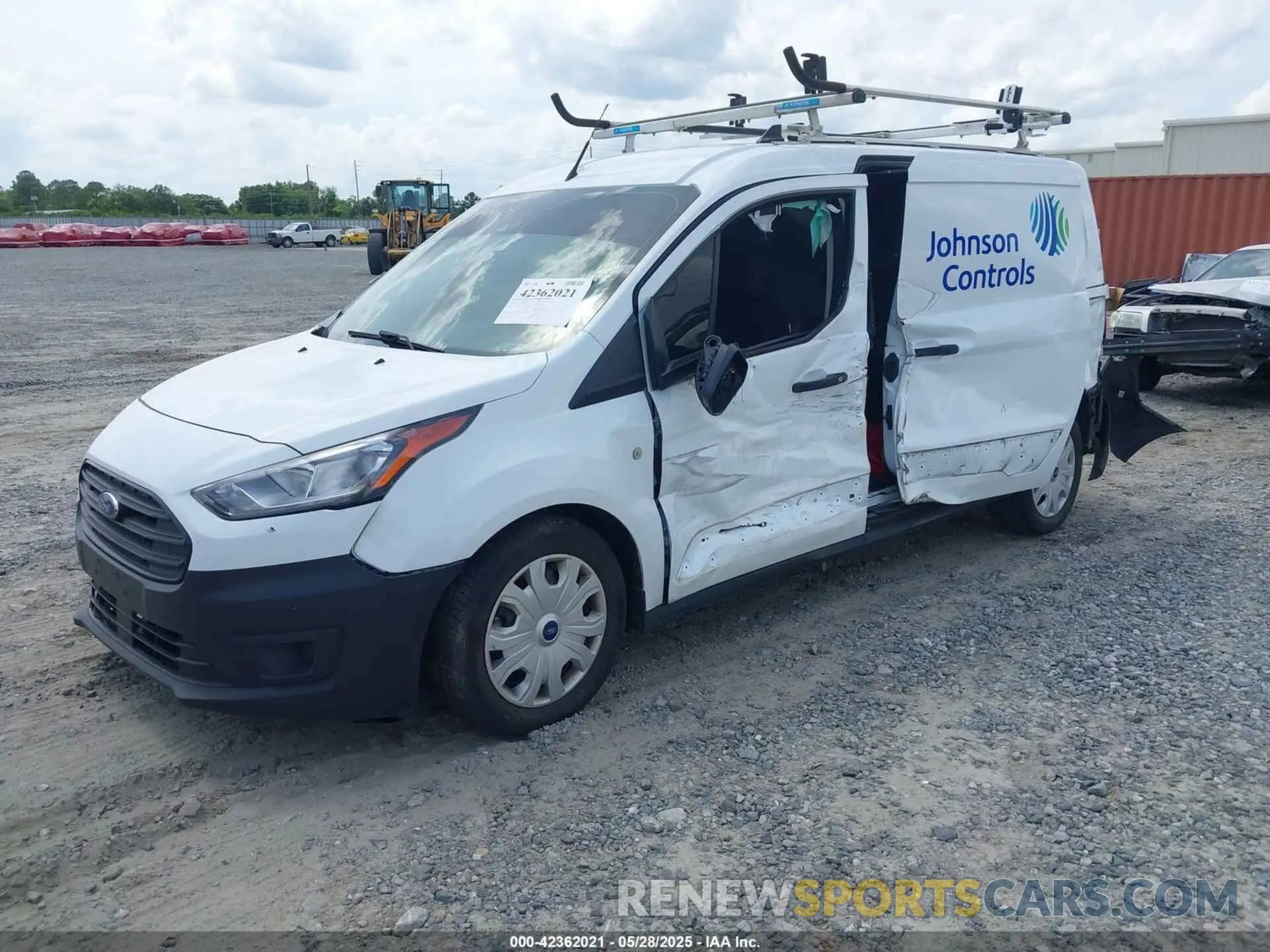 2 Photograph of a damaged car NM0LS7S21P1550288 FORD TRANSIT CONNECT 2023