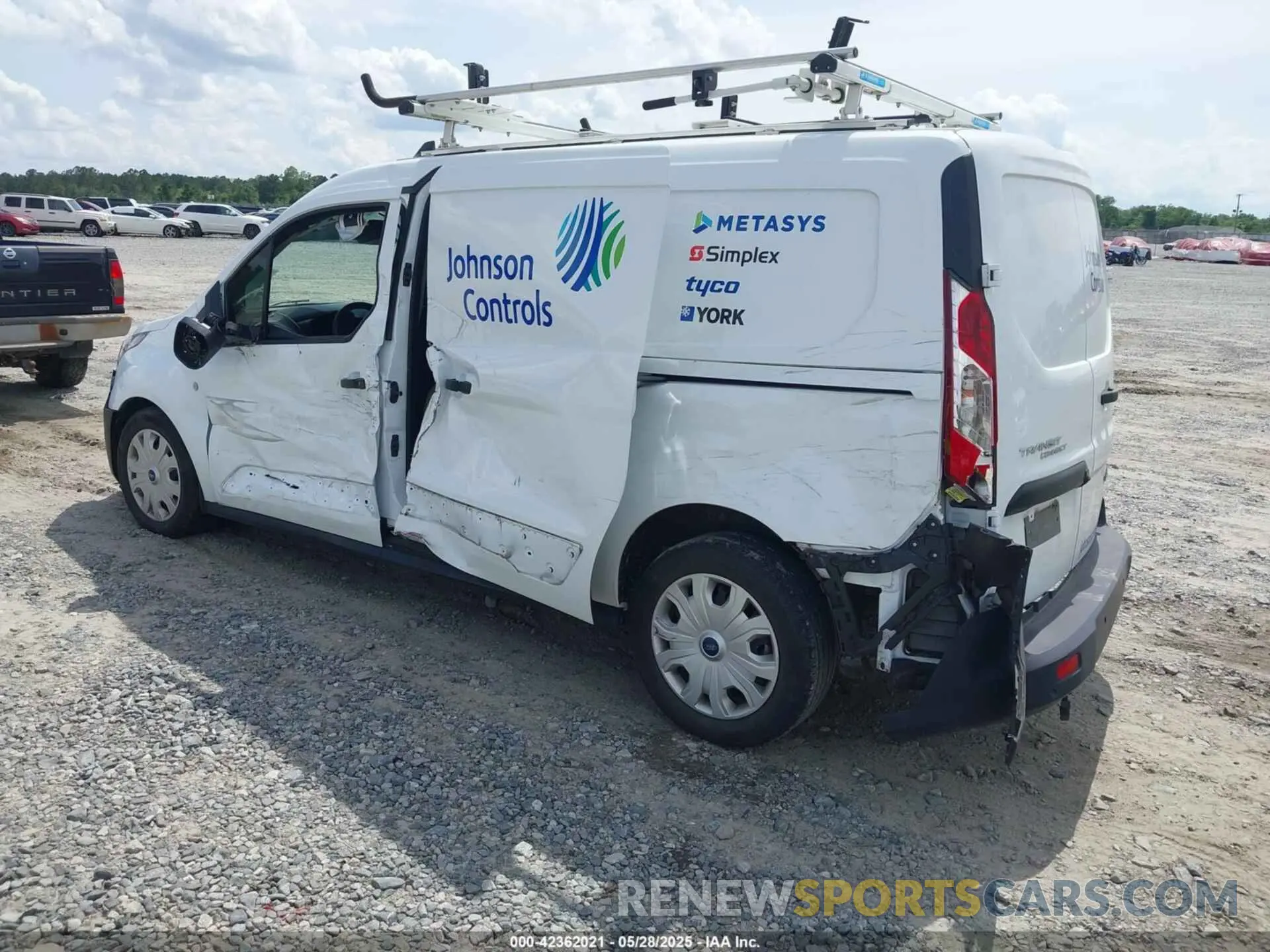 3 Photograph of a damaged car NM0LS7S21P1550288 FORD TRANSIT CONNECT 2023