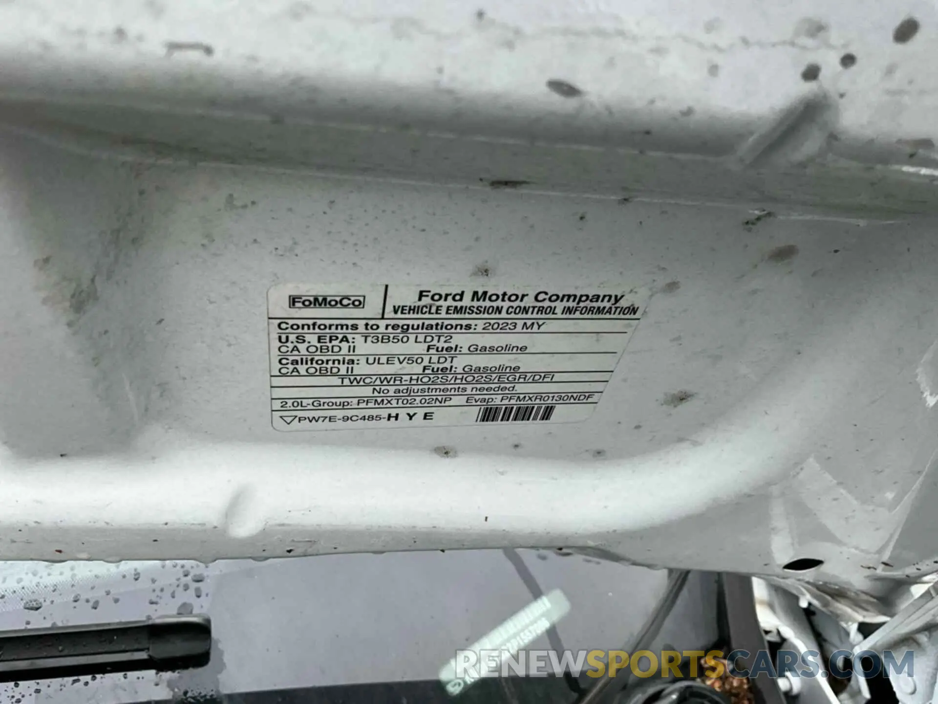 10 Photograph of a damaged car NM0LS7S22P1557086 FORD TRANSIT CONNECT 2023