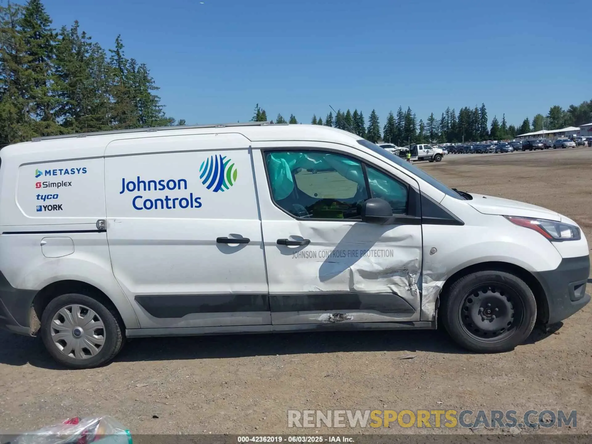 13 Photograph of a damaged car NM0LS7S24P1550561 FORD TRANSIT CONNECT 2023