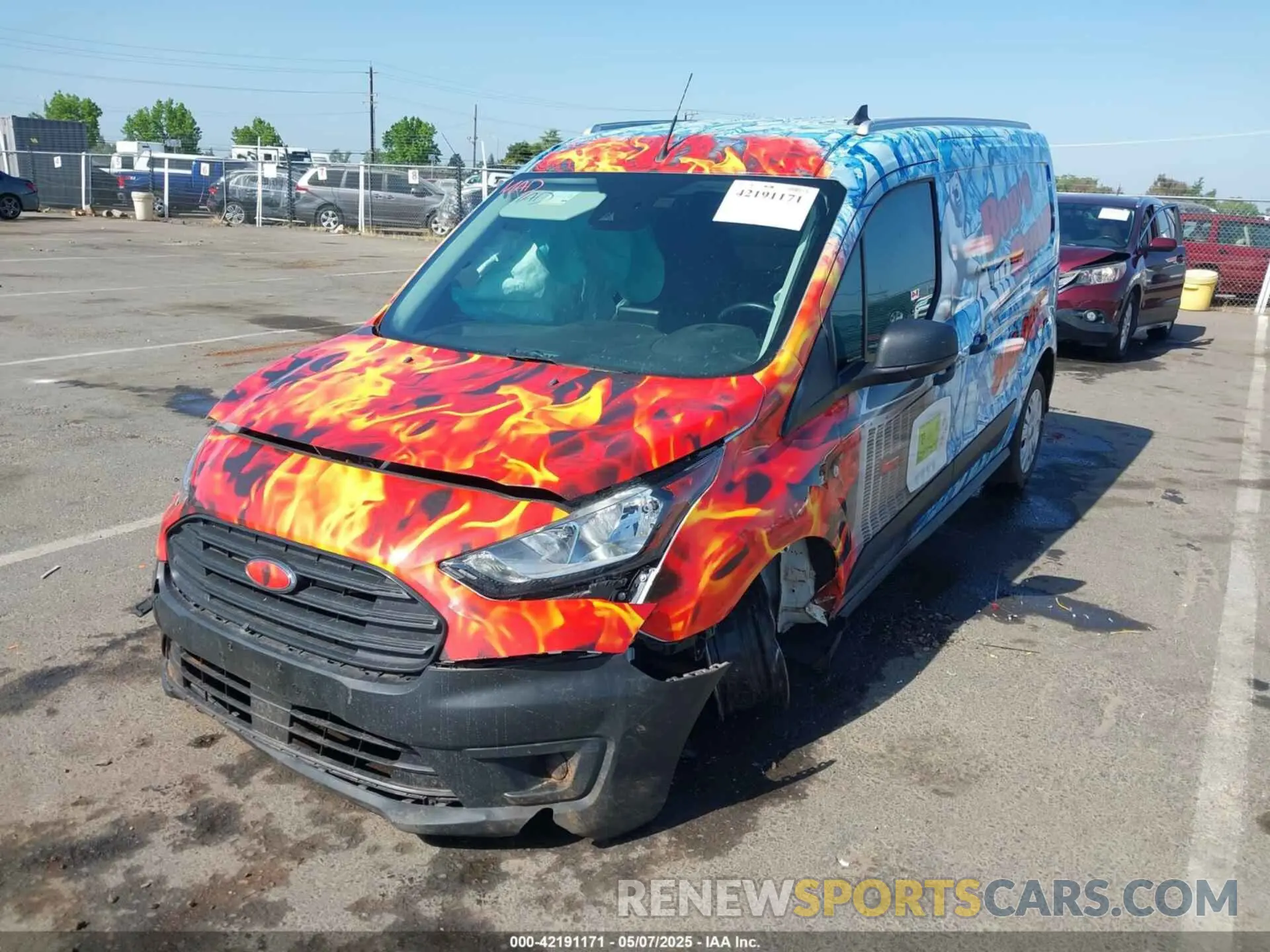 6 Photograph of a damaged car NM0LS7S24P1553797 FORD TRANSIT CONNECT 2023