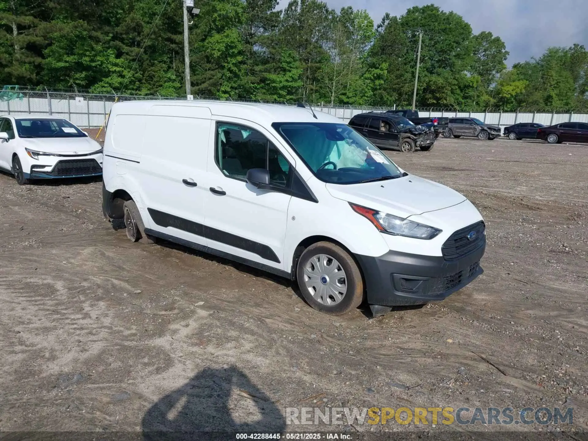1 Photograph of a damaged car NM0LS7S24P1572169 FORD TRANSIT CONNECT 2023