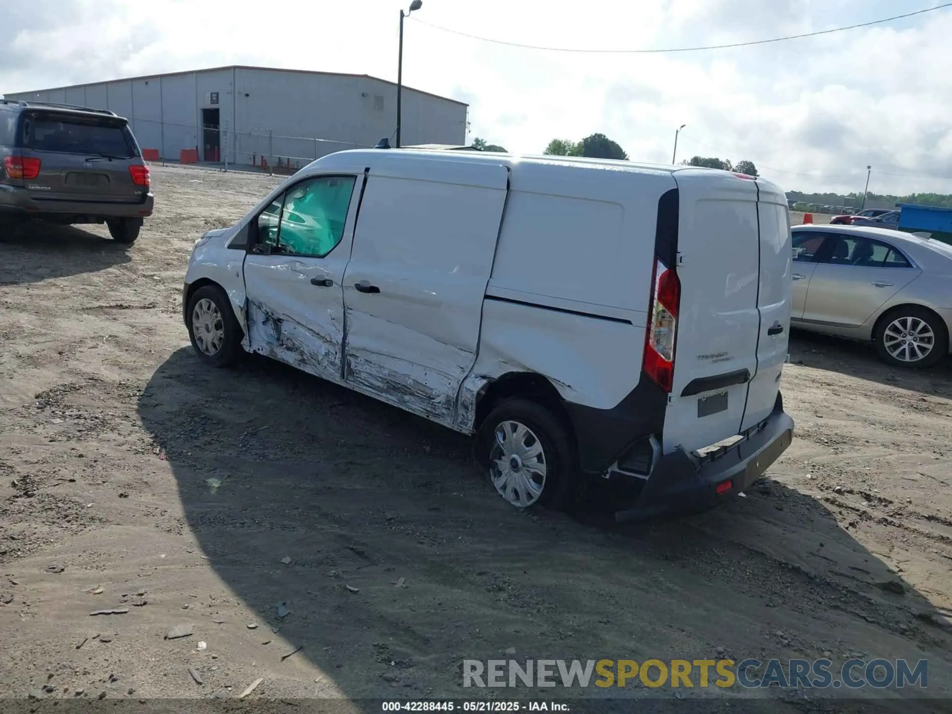 3 Photograph of a damaged car NM0LS7S24P1572169 FORD TRANSIT CONNECT 2023