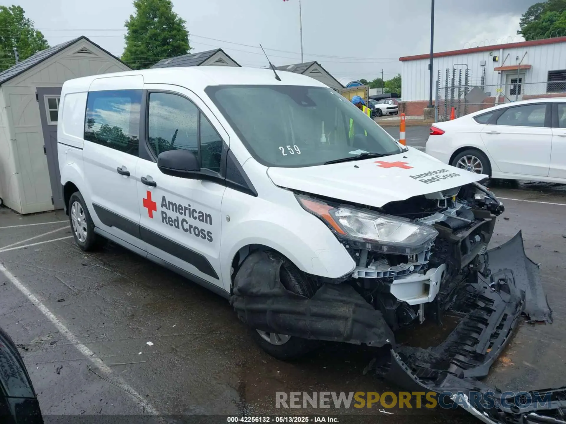 13 Photograph of a damaged car NM0LS7S28P1571137 FORD TRANSIT CONNECT 2023