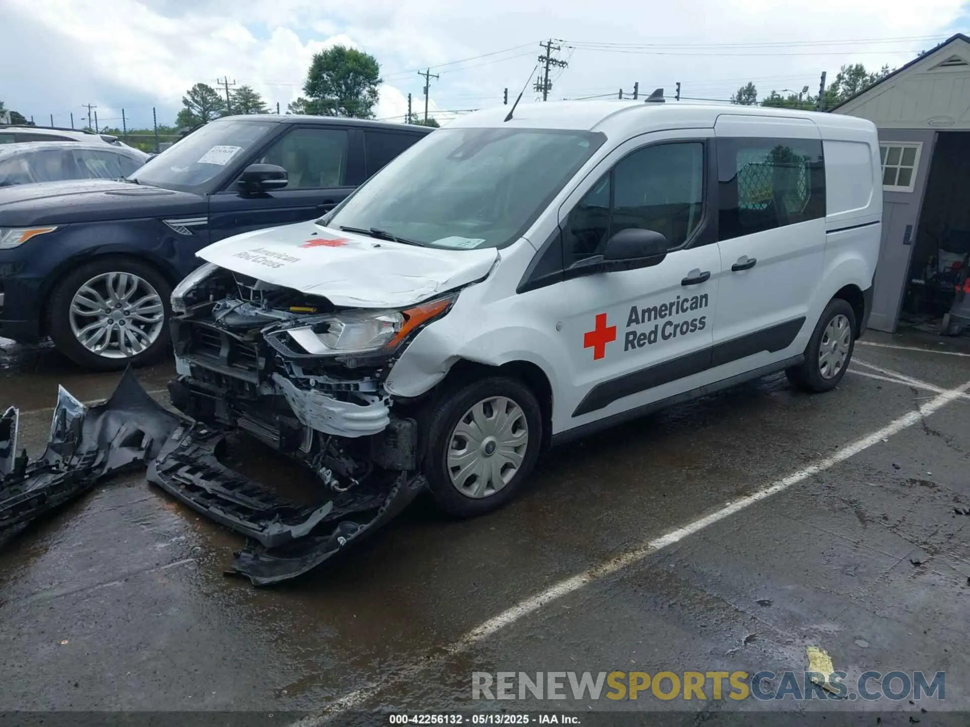 2 Photograph of a damaged car NM0LS7S28P1571137 FORD TRANSIT CONNECT 2023