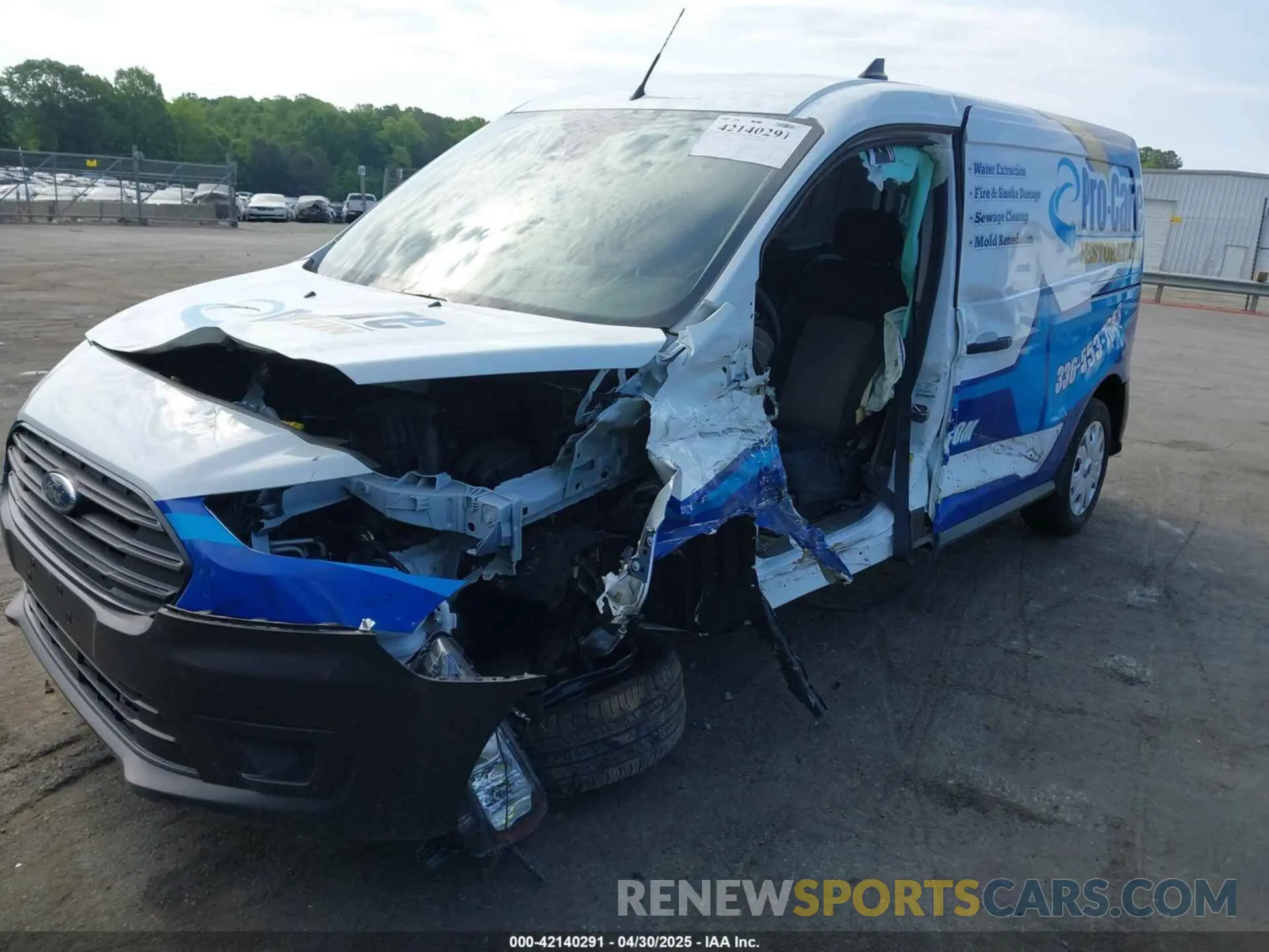6 Photograph of a damaged car NM0LS7S2XP1565226 FORD TRANSIT CONNECT 2023