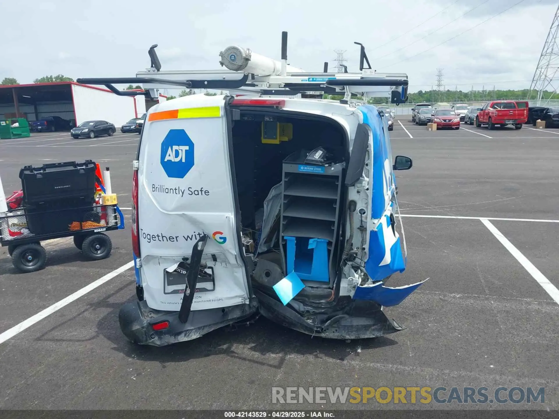 16 Photograph of a damaged car NM0LS7T28P1558919 FORD TRANSIT CONNECT 2023