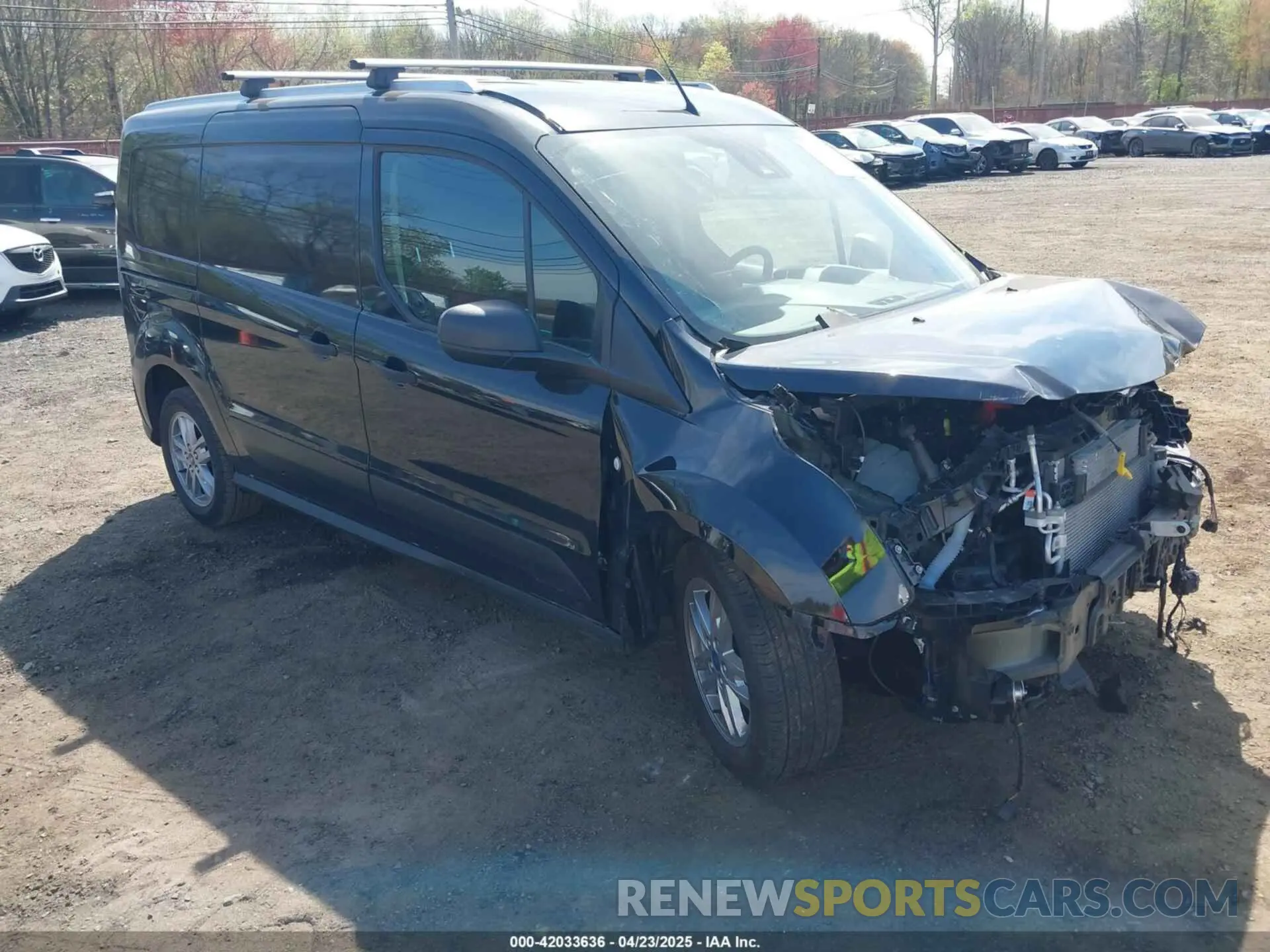 1 Photograph of a damaged car NM0LS7T29P1553678 FORD TRANSIT CONNECT 2023