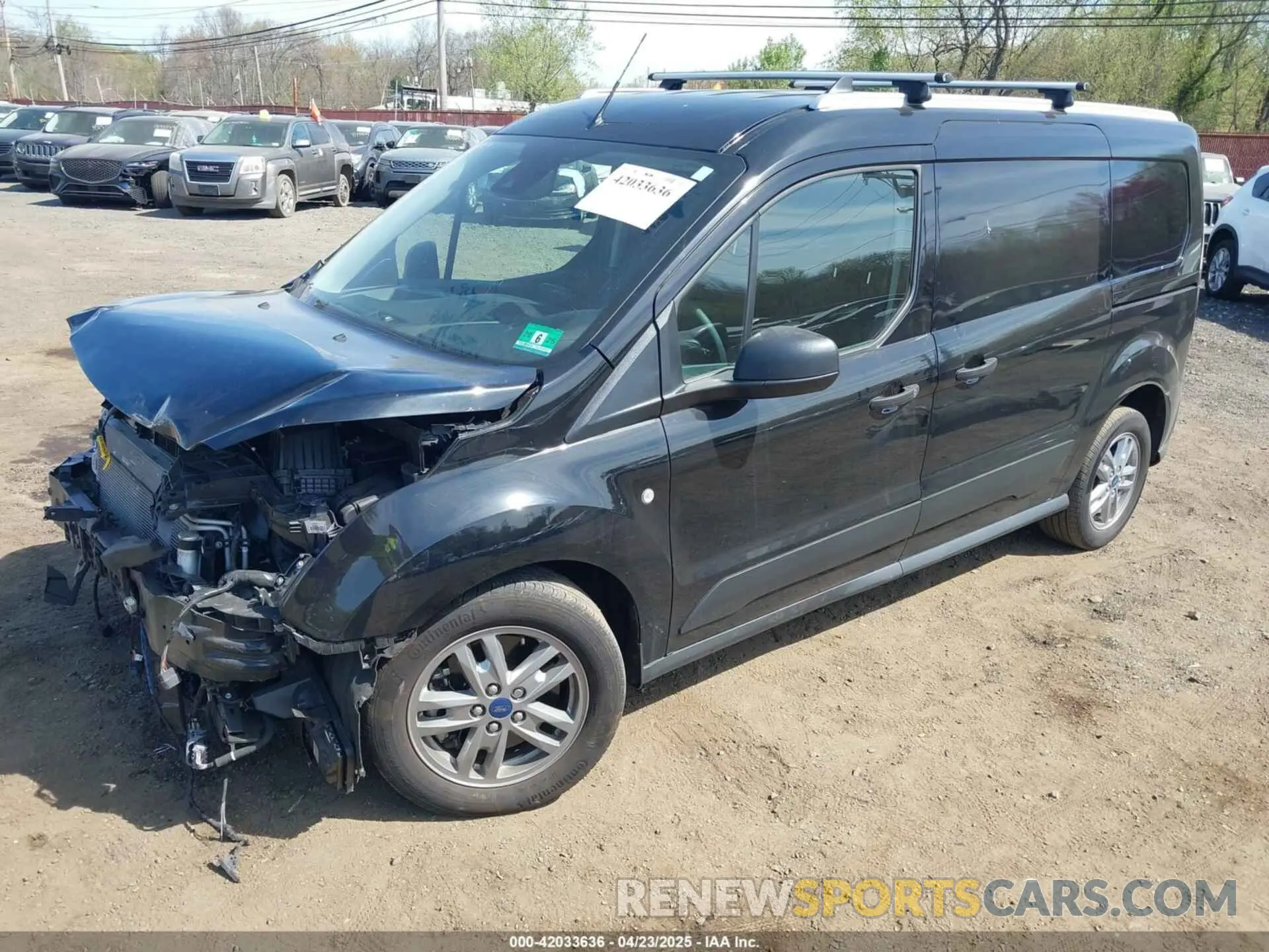 2 Photograph of a damaged car NM0LS7T29P1553678 FORD TRANSIT CONNECT 2023