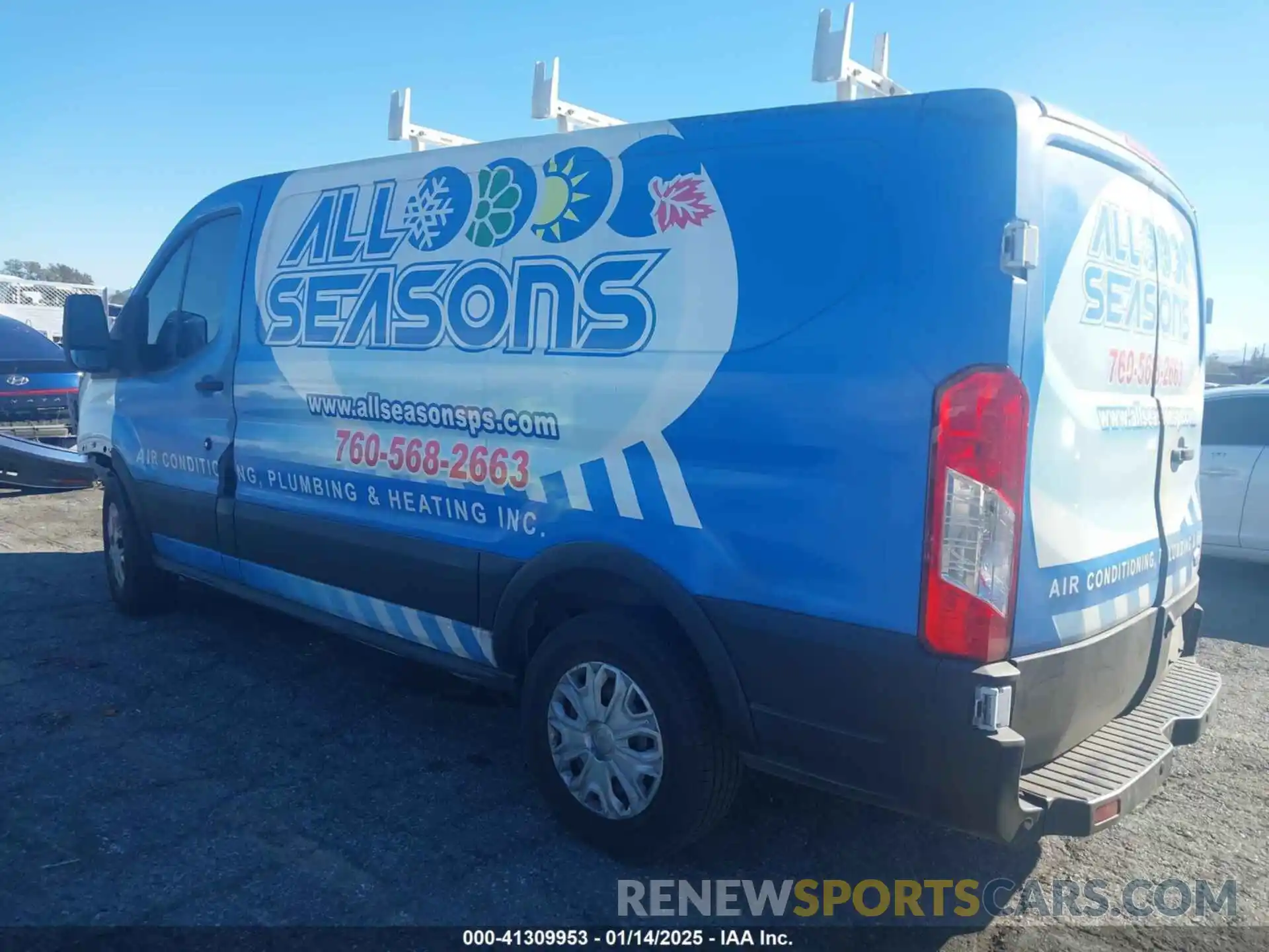 3 Photograph of a damaged car 1FTYR1YMXKKA10287 FORD TRANSIT VAN 2019