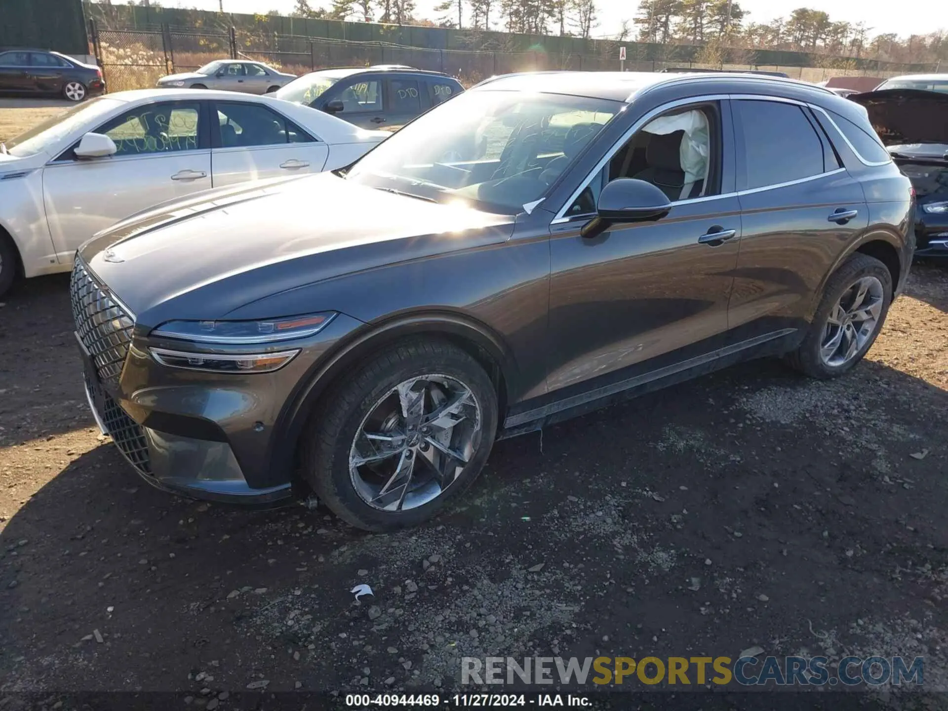 2 Photograph of a damaged car 5NMMCET10RH003701 GENESIS ELECTRIFIED GV70 2024