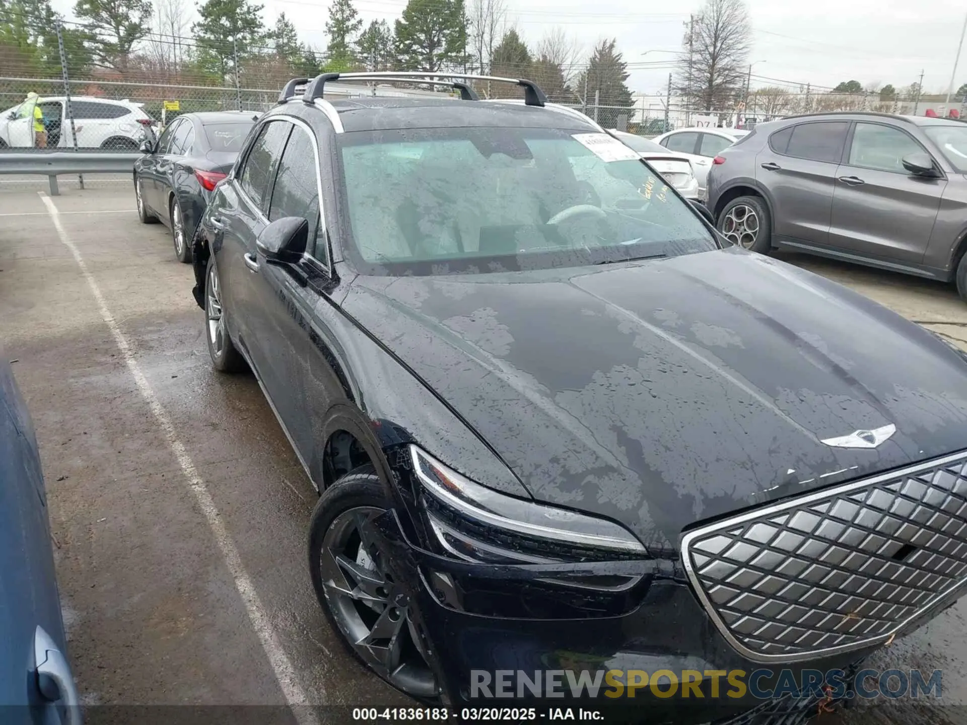 1 Photograph of a damaged car 5NMMCET11RH002752 GENESIS ELECTRIFIED GV70 2024