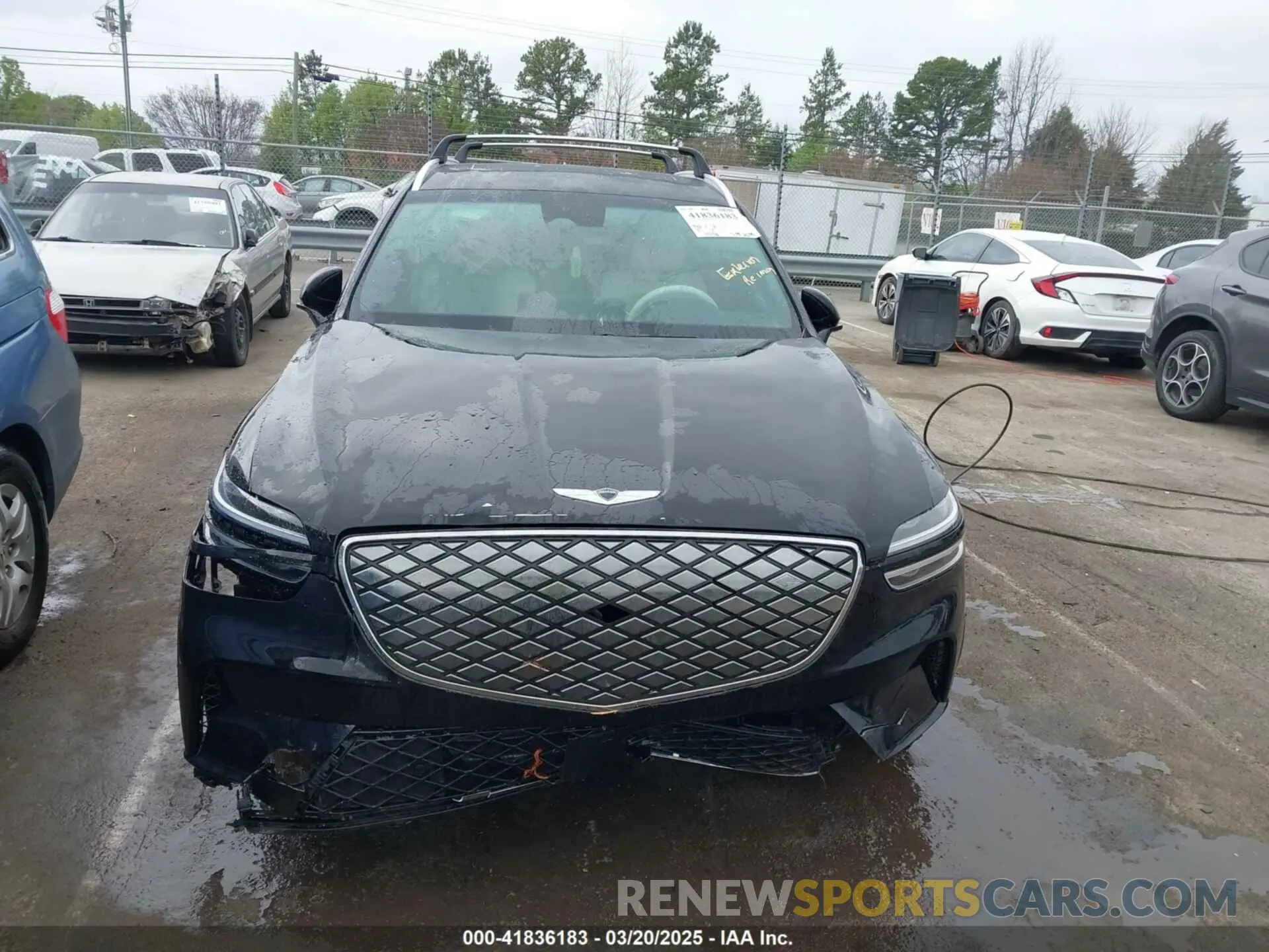 12 Photograph of a damaged car 5NMMCET11RH002752 GENESIS ELECTRIFIED GV70 2024