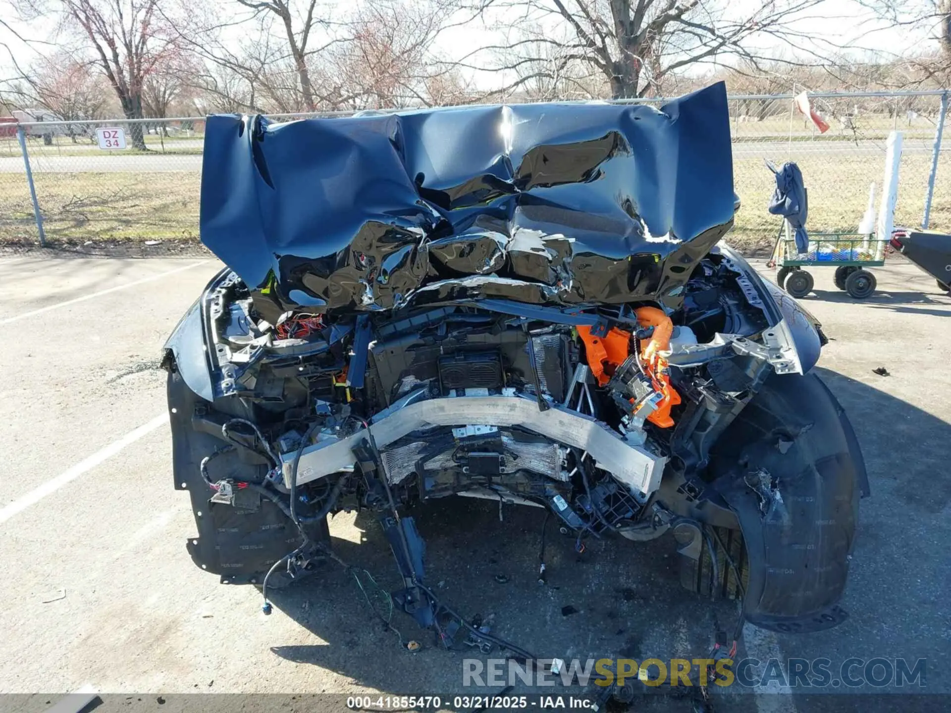 13 Photograph of a damaged car 5NMMCET15RH002852 GENESIS ELECTRIFIED GV70 2024