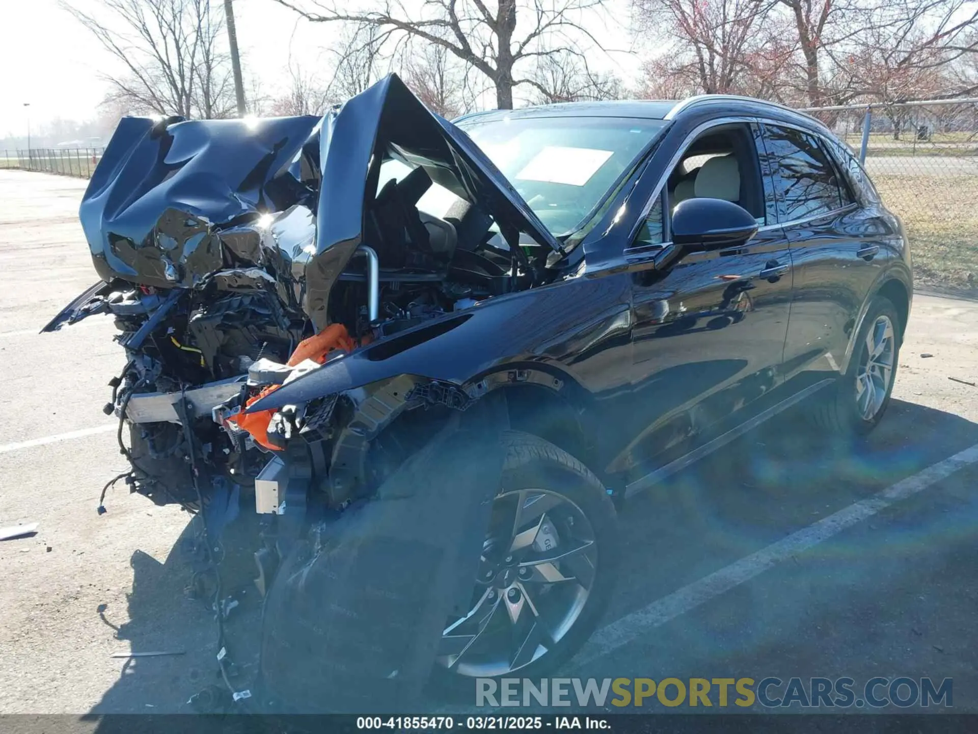 2 Photograph of a damaged car 5NMMCET15RH002852 GENESIS ELECTRIFIED GV70 2024