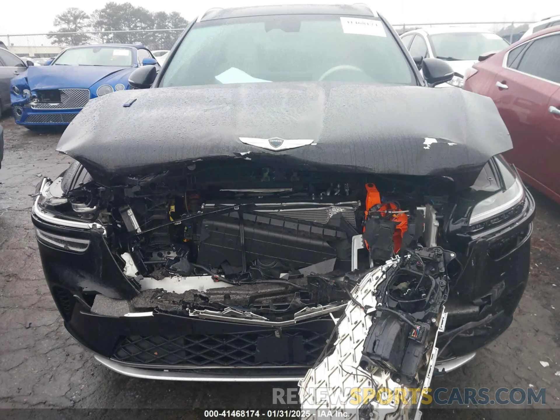 12 Photograph of a damaged car 5NMMCET15RH003483 GENESIS ELECTRIFIED GV70 2024