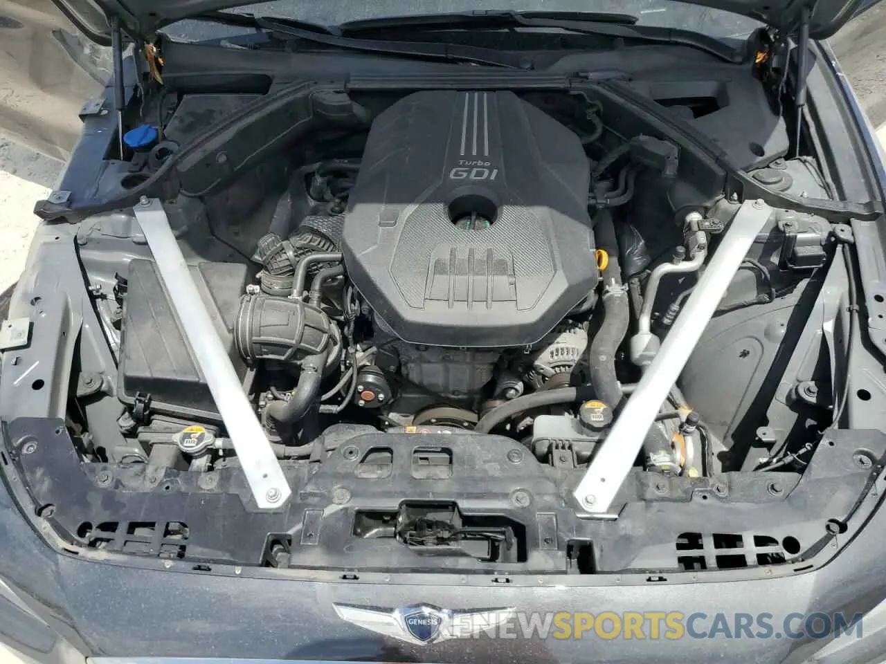 11 Photograph of a damaged car KMTG24LA6KU034865 GENESIS G70 2019