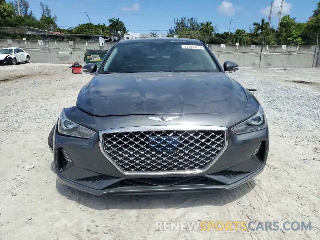 5 Photograph of a damaged car KMTG24LA6KU034865 GENESIS G70 2019