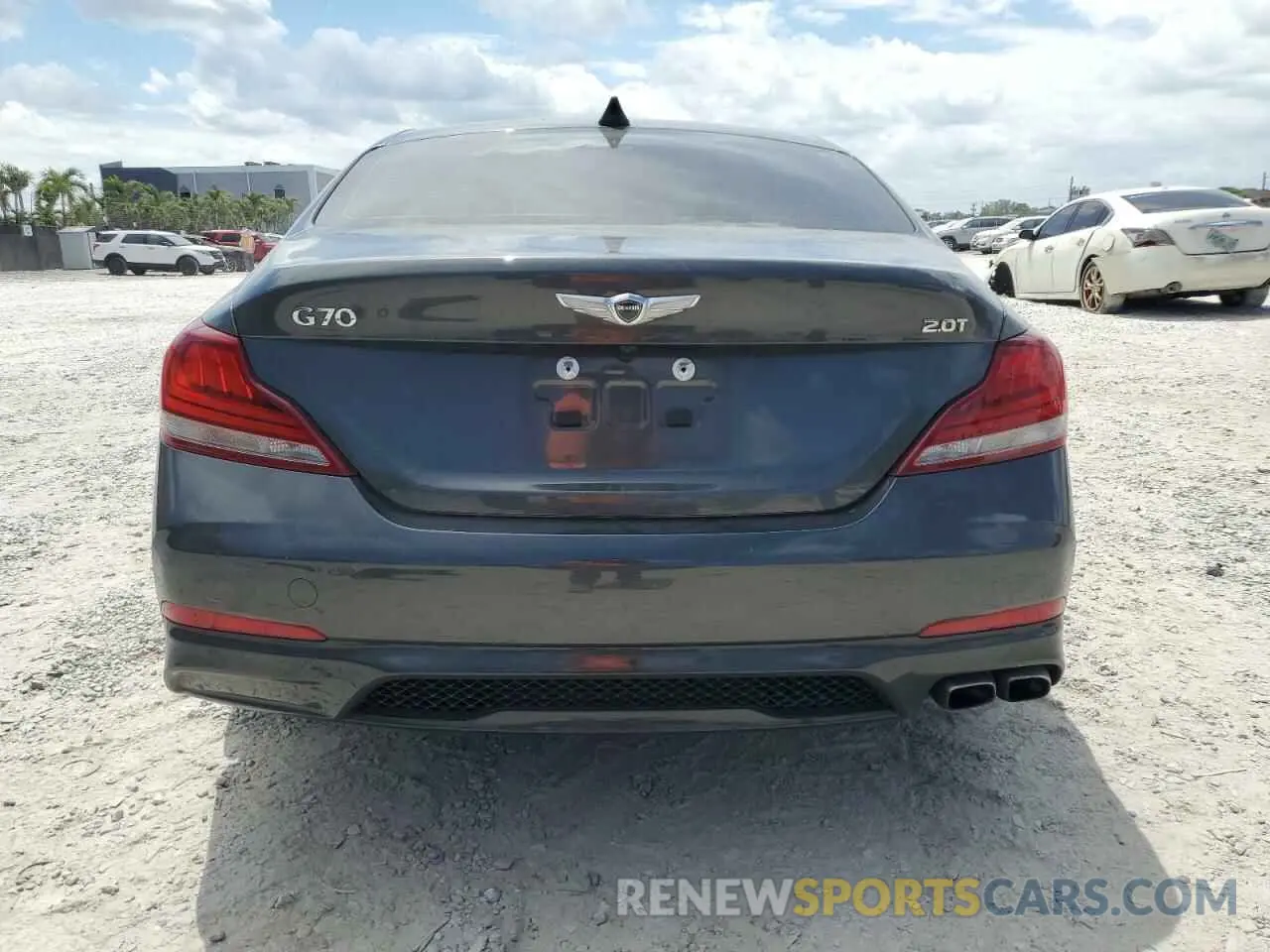 6 Photograph of a damaged car KMTG24LA6KU034865 GENESIS G70 2019