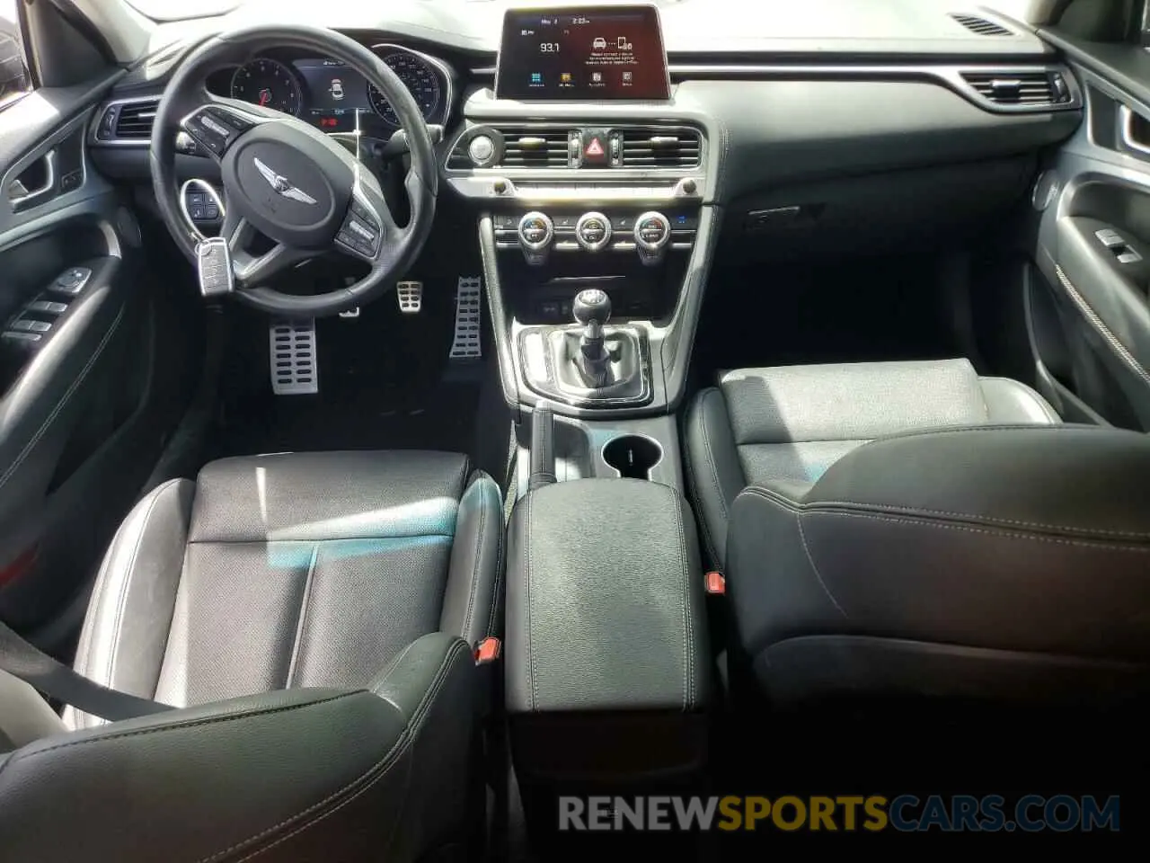 8 Photograph of a damaged car KMTG24LA6KU034865 GENESIS G70 2019