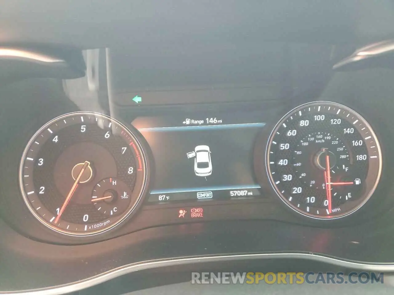 9 Photograph of a damaged car KMTG24LA6KU034865 GENESIS G70 2019