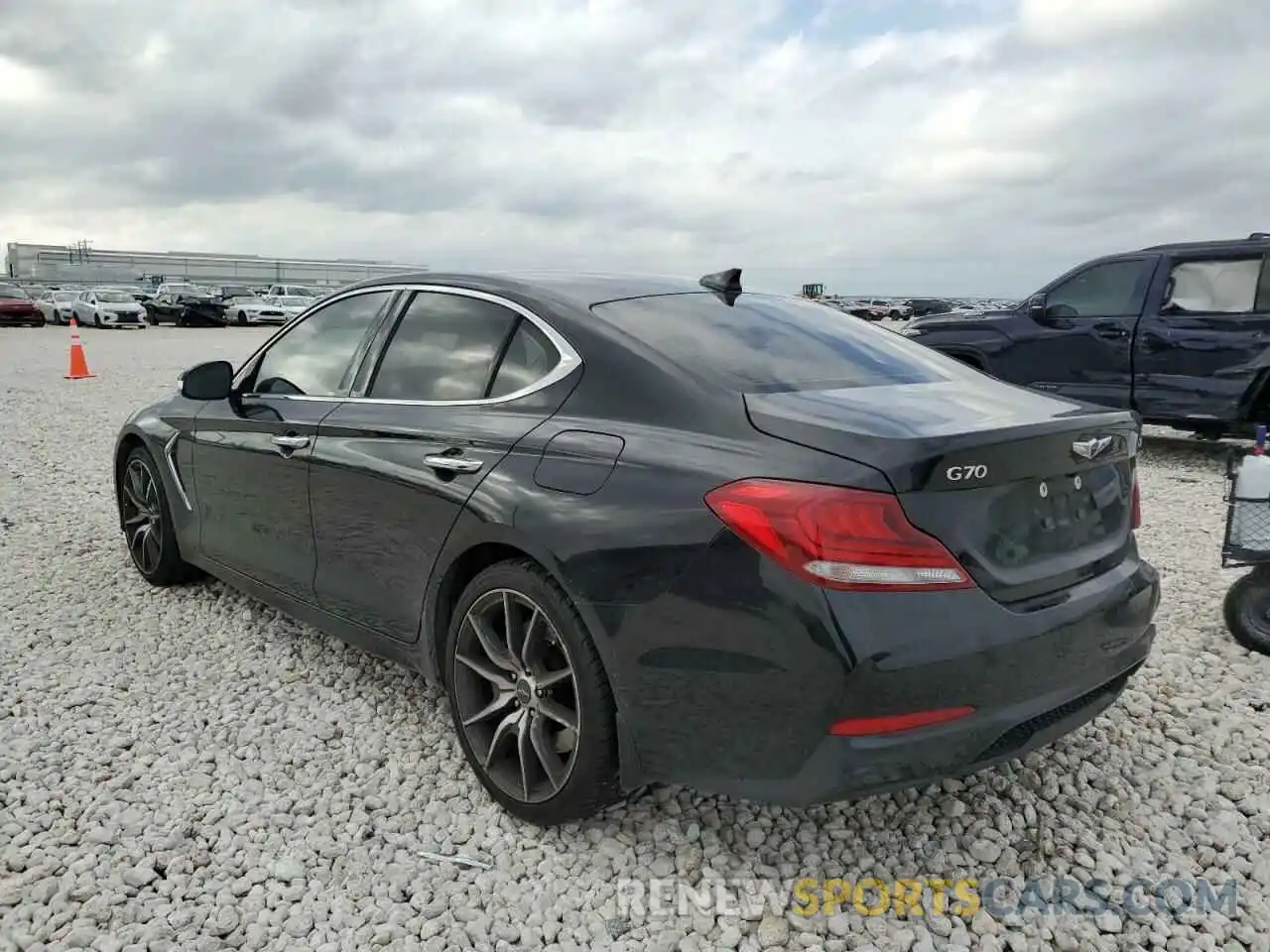 2 Photograph of a damaged car KMTG24LA8KU038173 GENESIS G70 2019