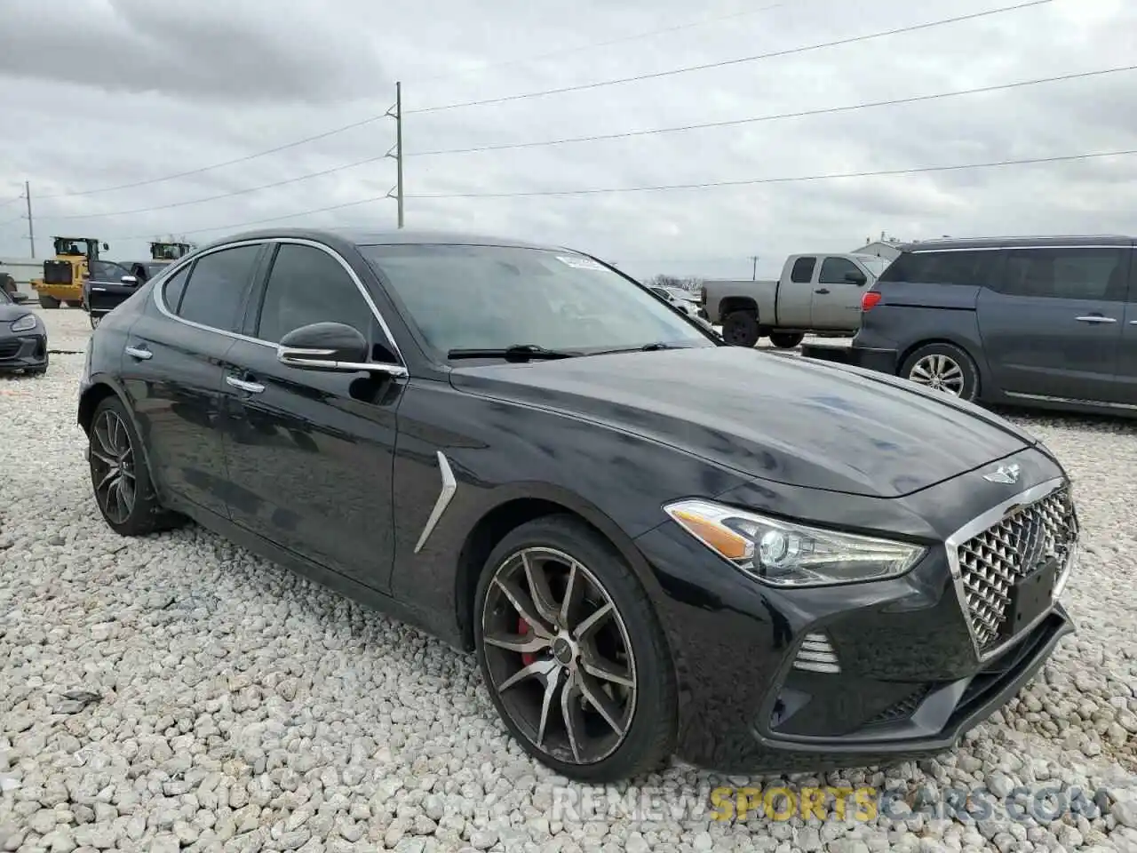 4 Photograph of a damaged car KMTG24LA8KU038173 GENESIS G70 2019