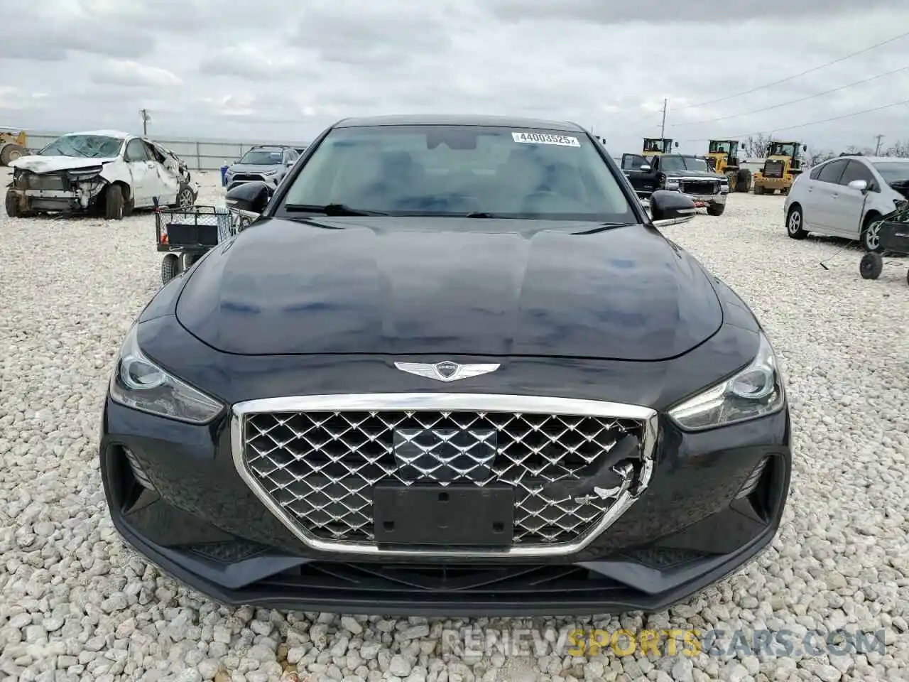 5 Photograph of a damaged car KMTG24LA8KU038173 GENESIS G70 2019