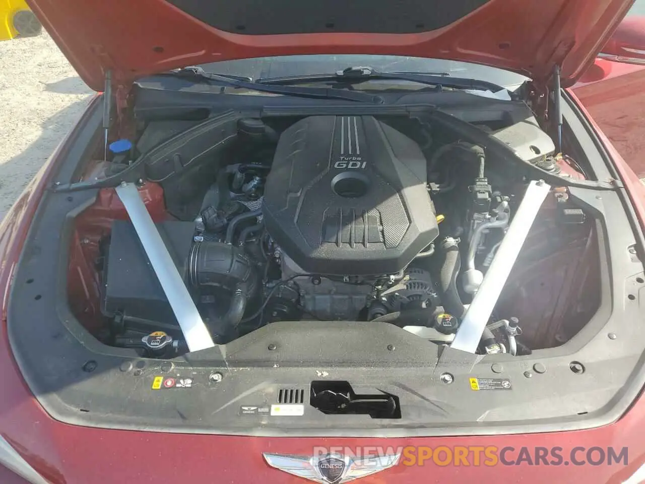 11 Photograph of a damaged car KMTG34LA0KU012504 GENESIS G70 2019